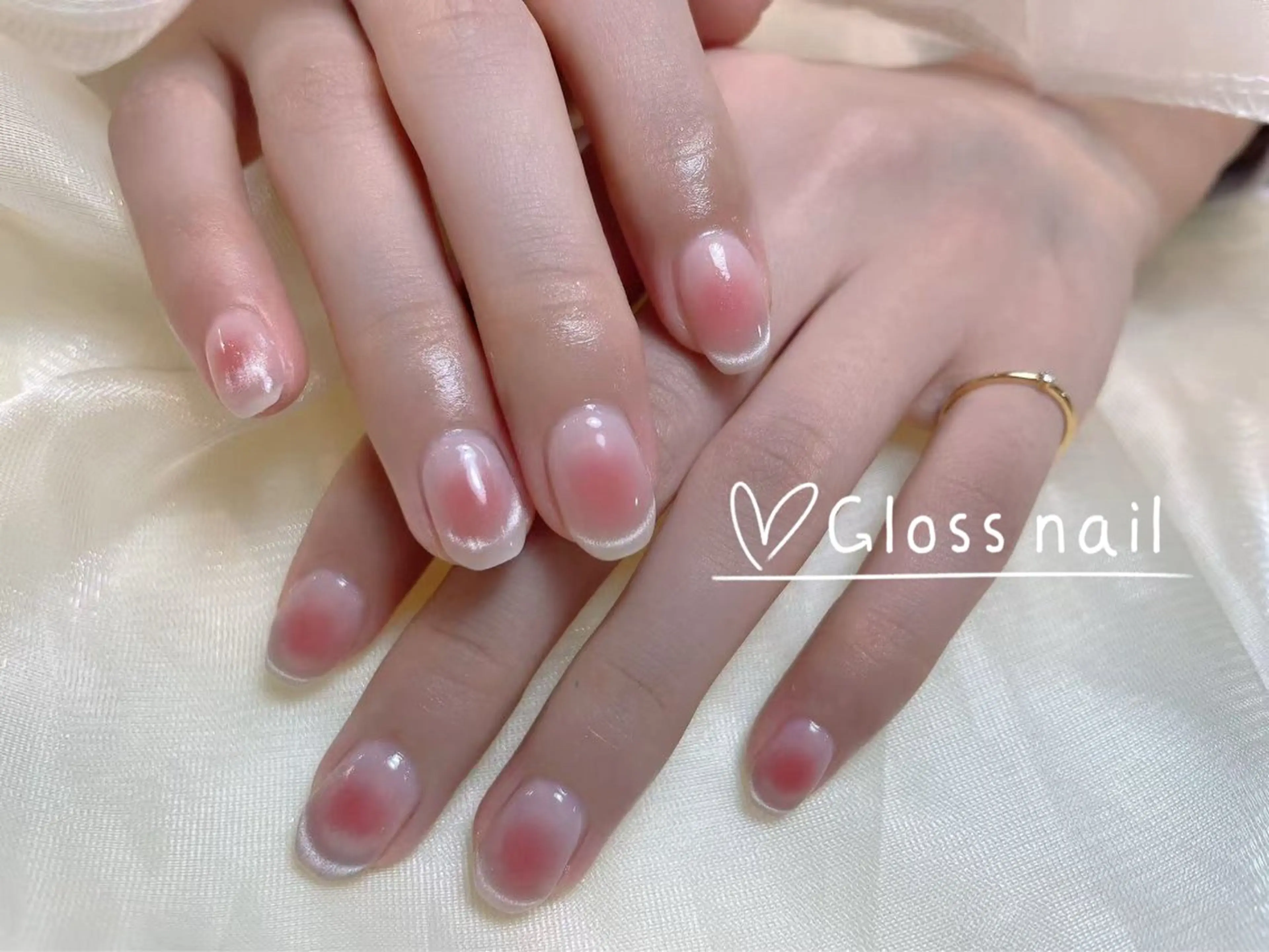 ネイル miho🍎 Gloss nailのネイルデザイン