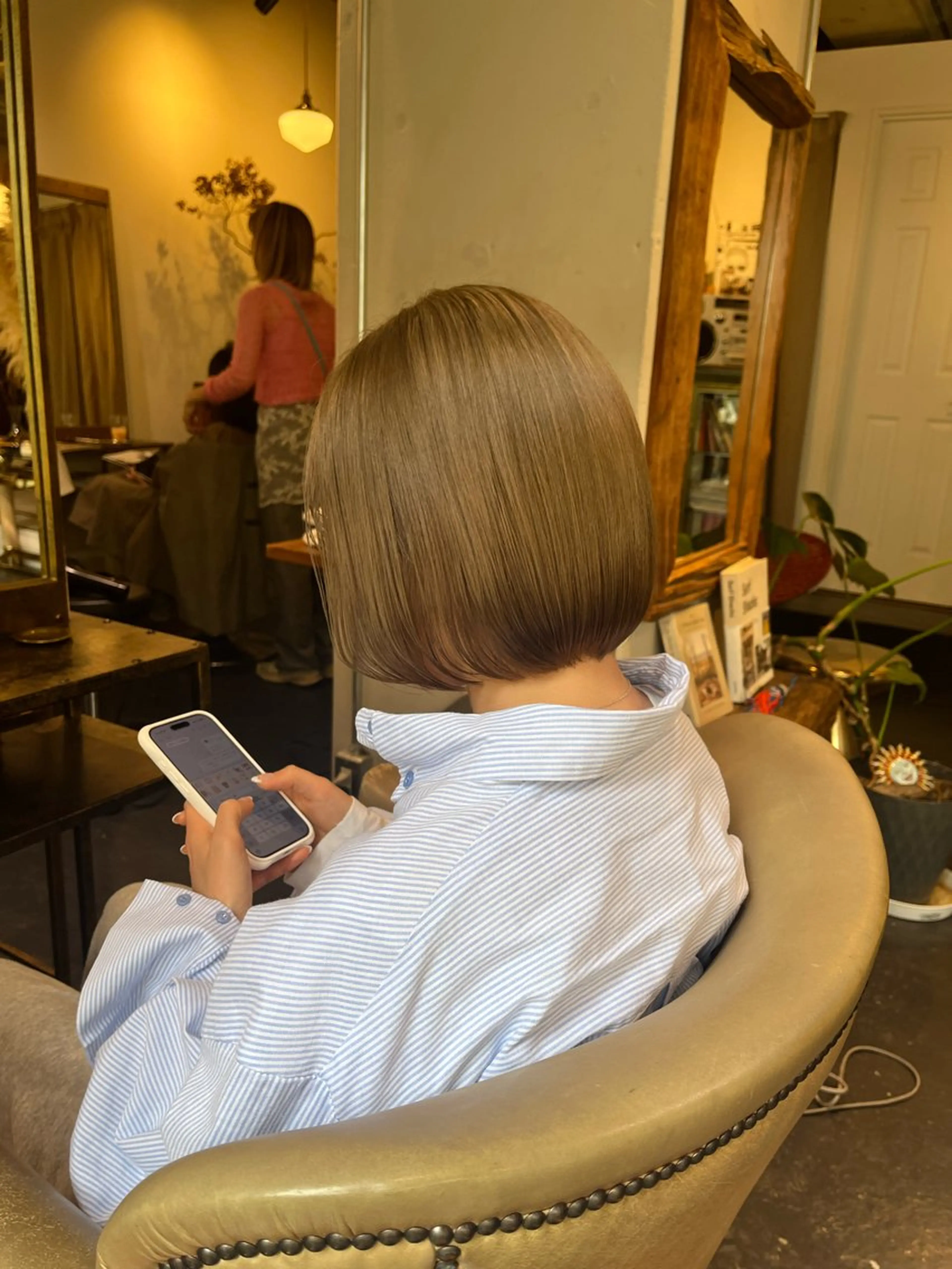 カラー ヘアカラー トリートメント SPUR ふうのヘアスタイル