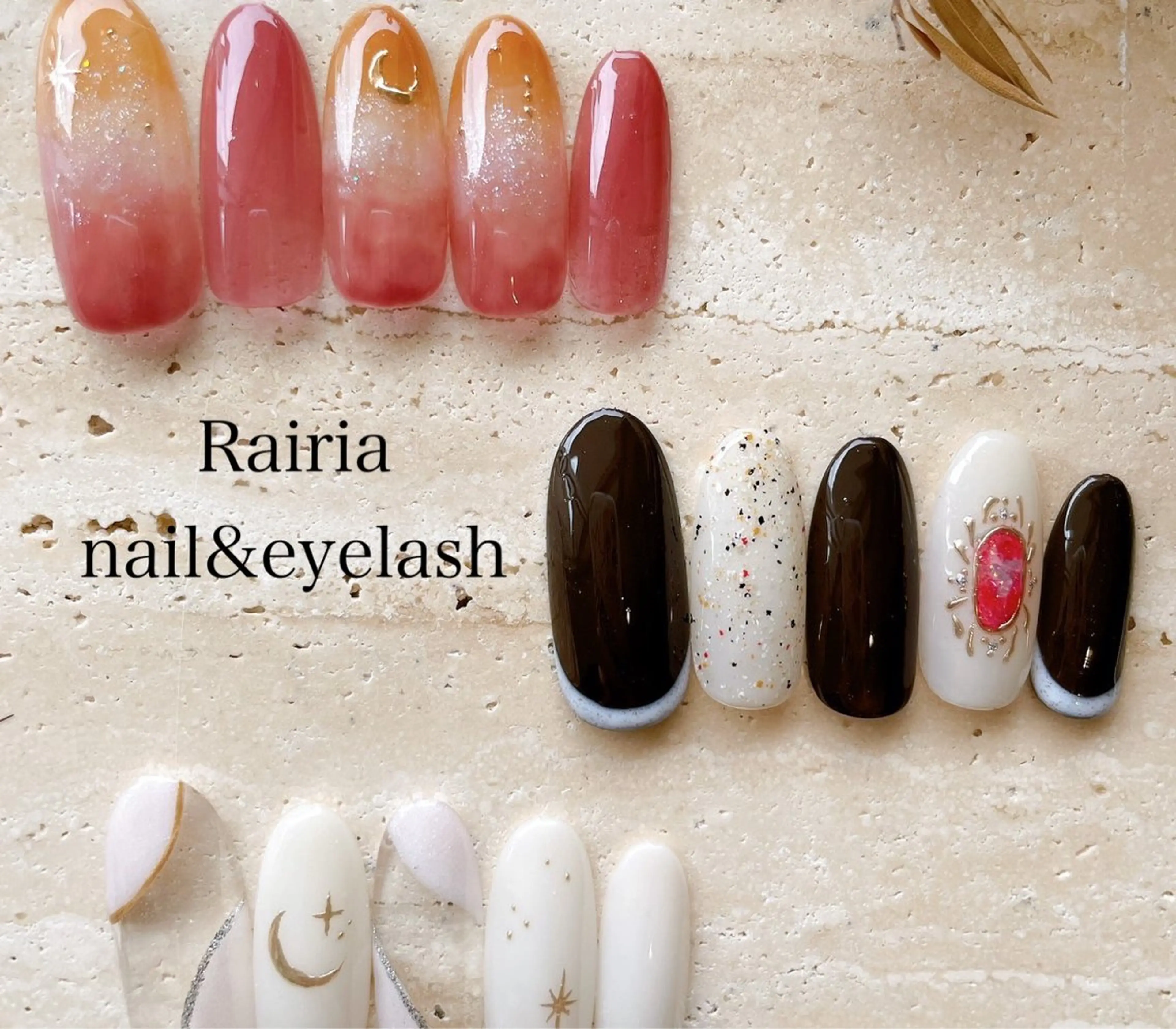 ネイル アートネイル ジェルネイル 持ち込み ニュアンスネイル パラジェル Rairia nail本八幡店のネイルデザイン