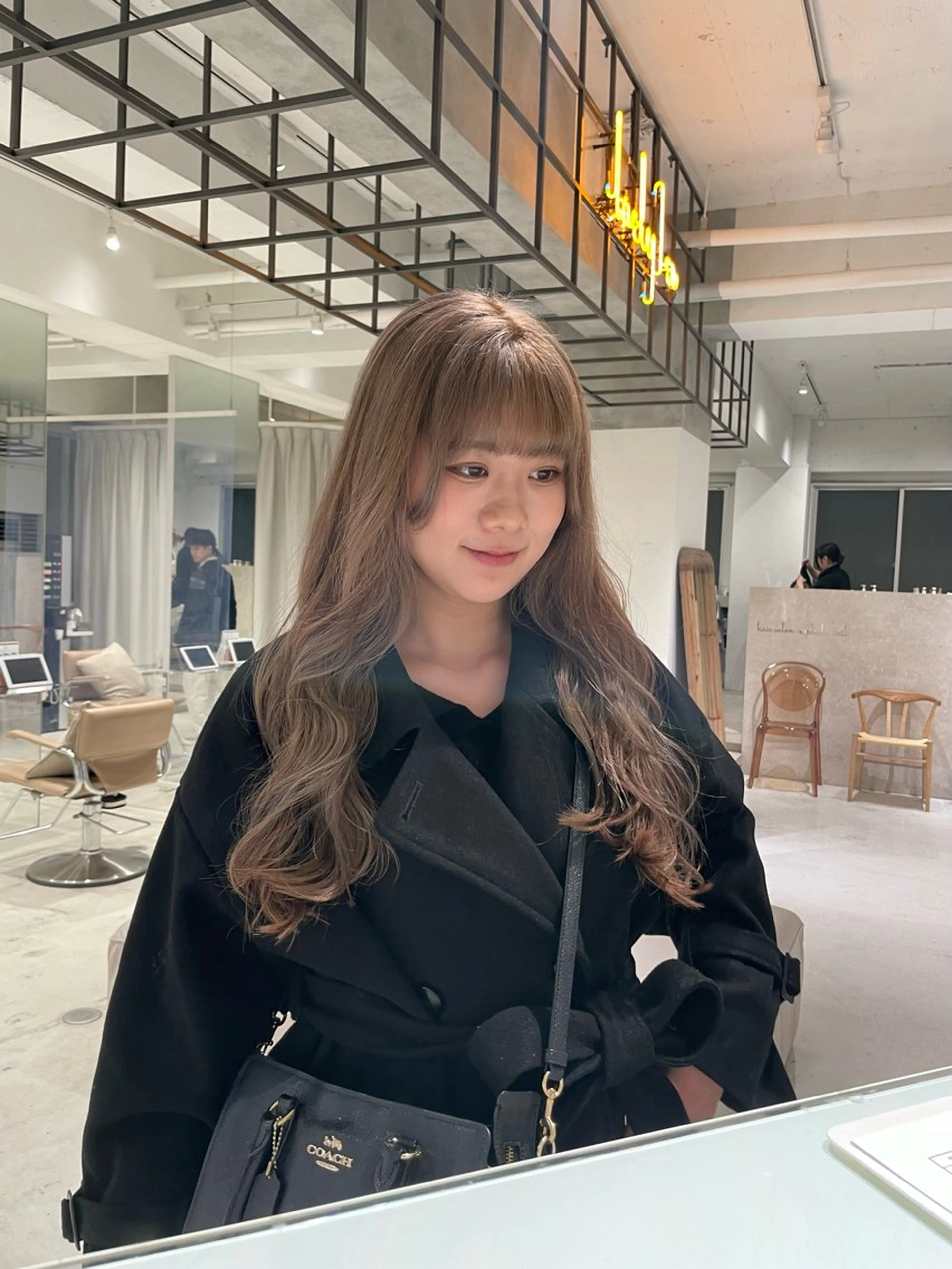 ロング カラー loely 💞miyuのヘアスタイル