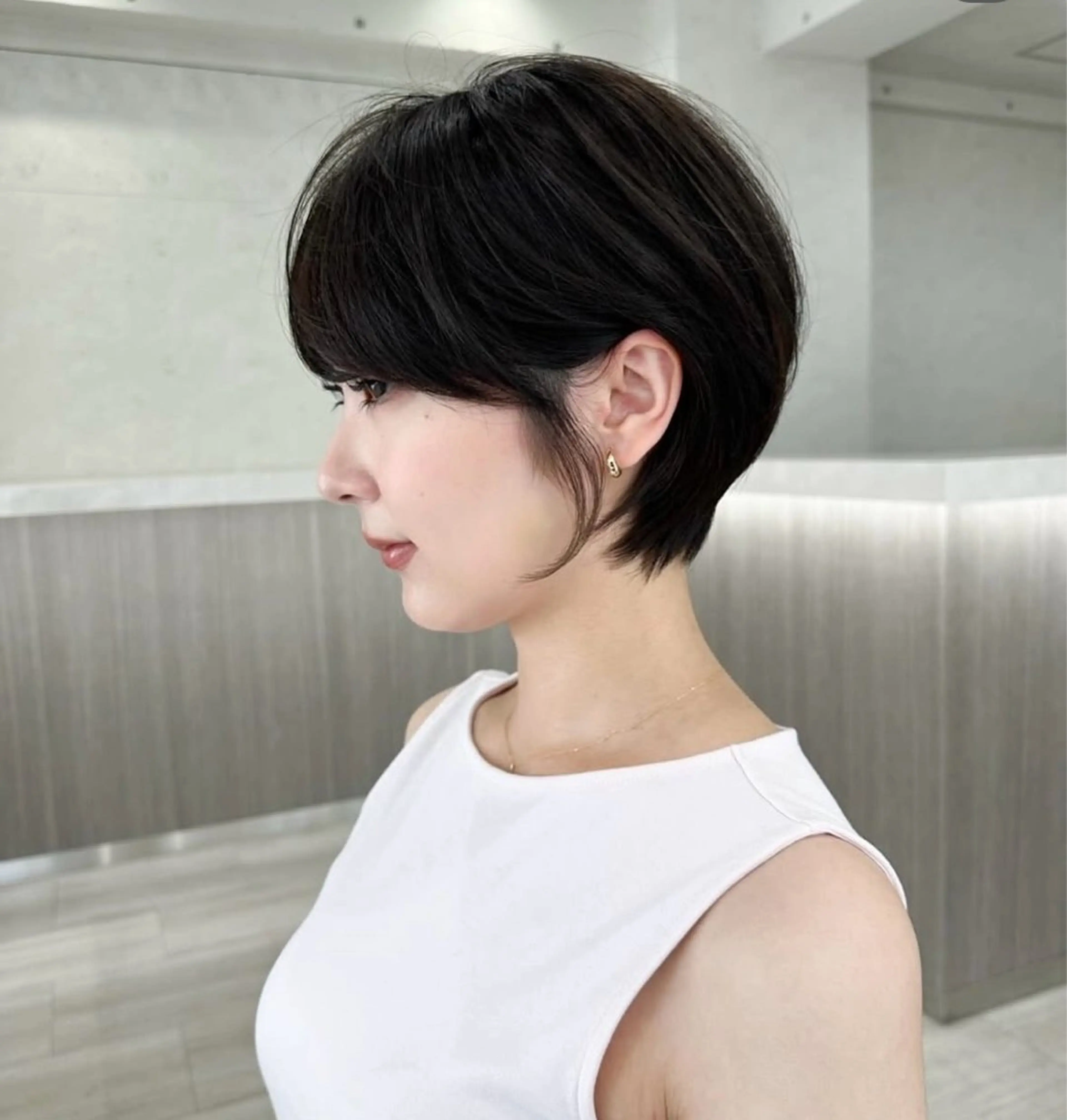 ショート 艶カラー/ヘアセット 着付け　ふうか　渋谷のヘアスタイル