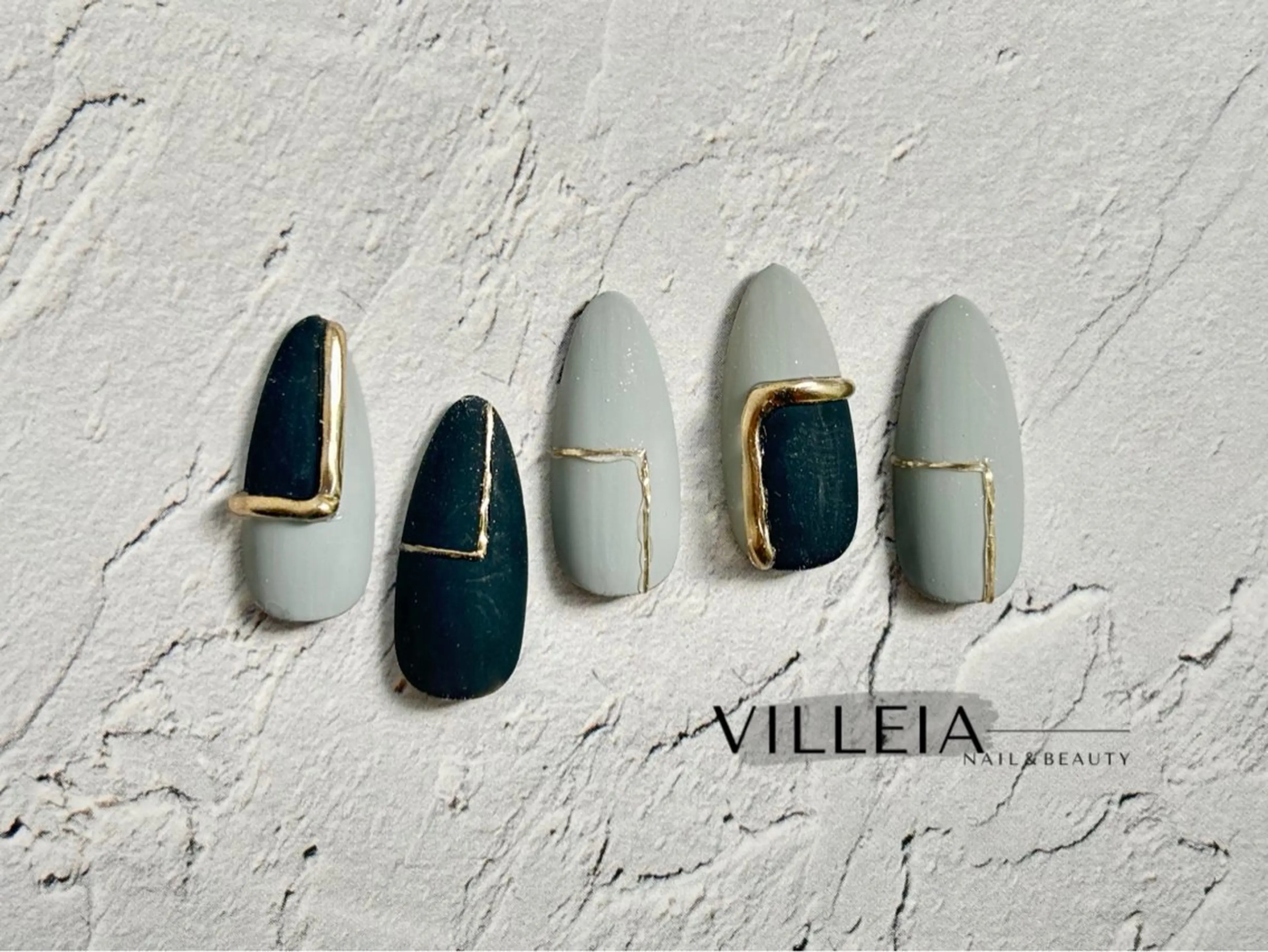 ネイル アートネイル シンプルネイル VILLEIA ヴィラレイアのネイルデザイン