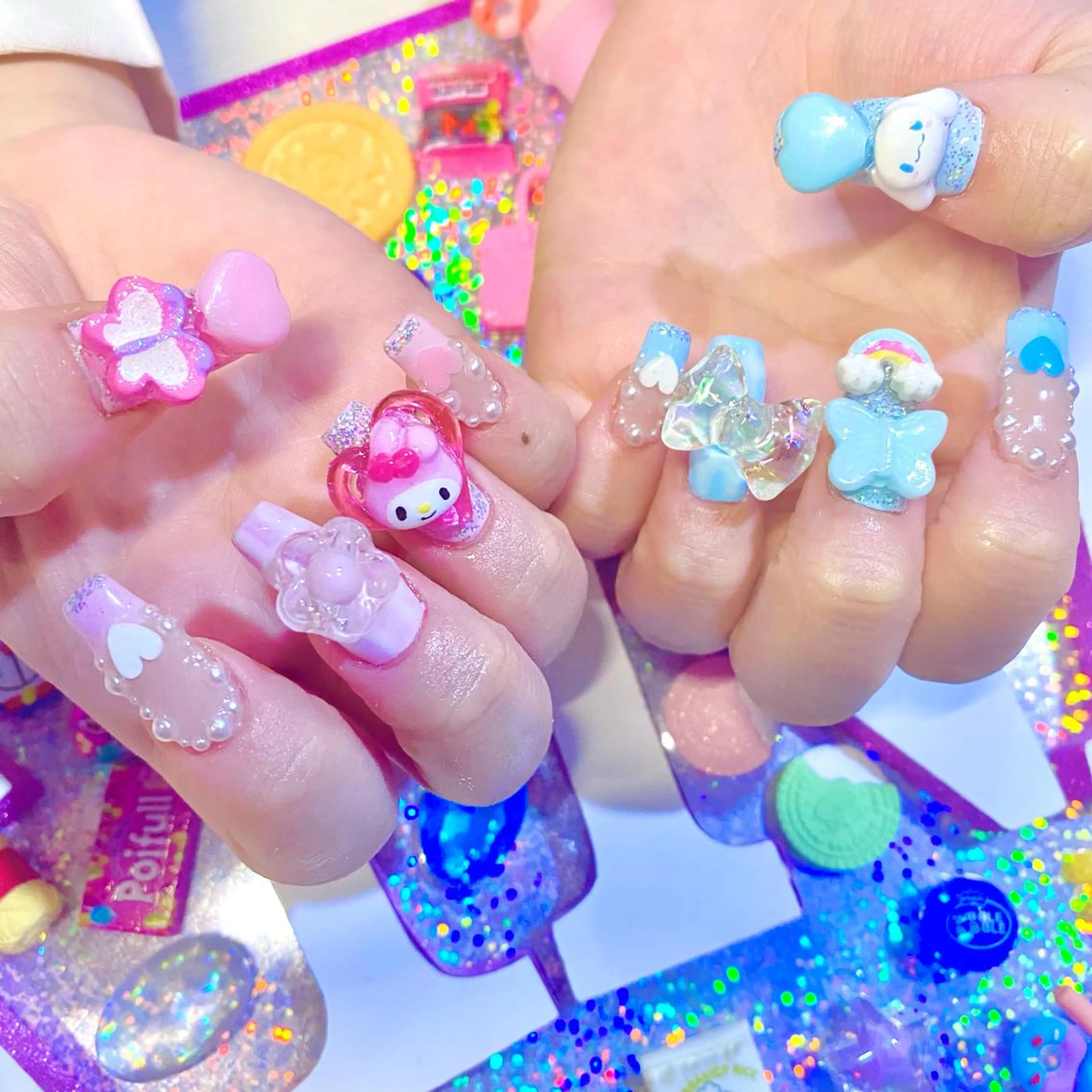 ネイル アートネイル クリアネイル ジェルネイル ニュアンスネイル オフィスネイル 8appy YUKITIN.Bのネイルデザイン