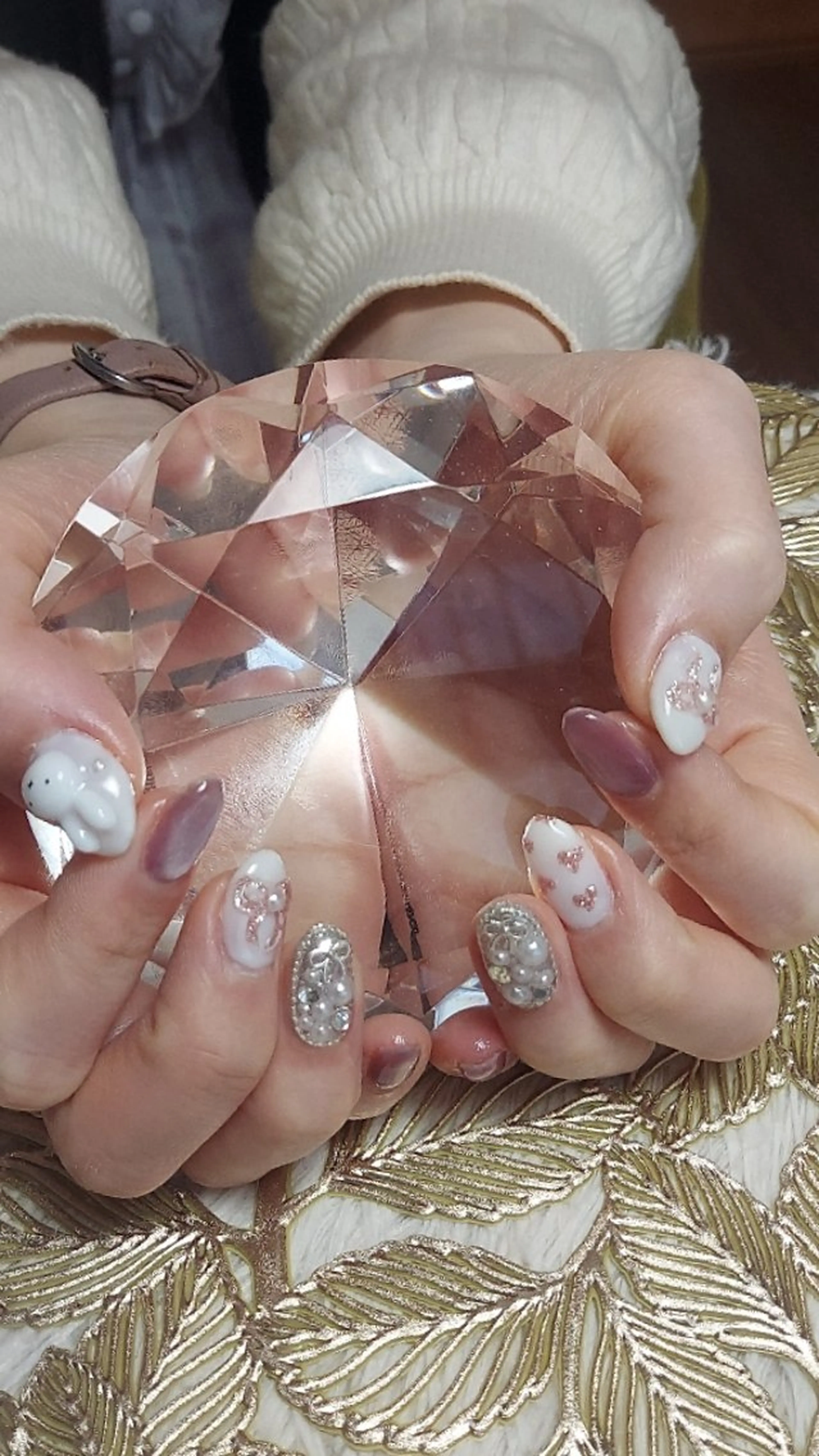 ネイル 持ち込み とりごえ さおりのネイルデザイン