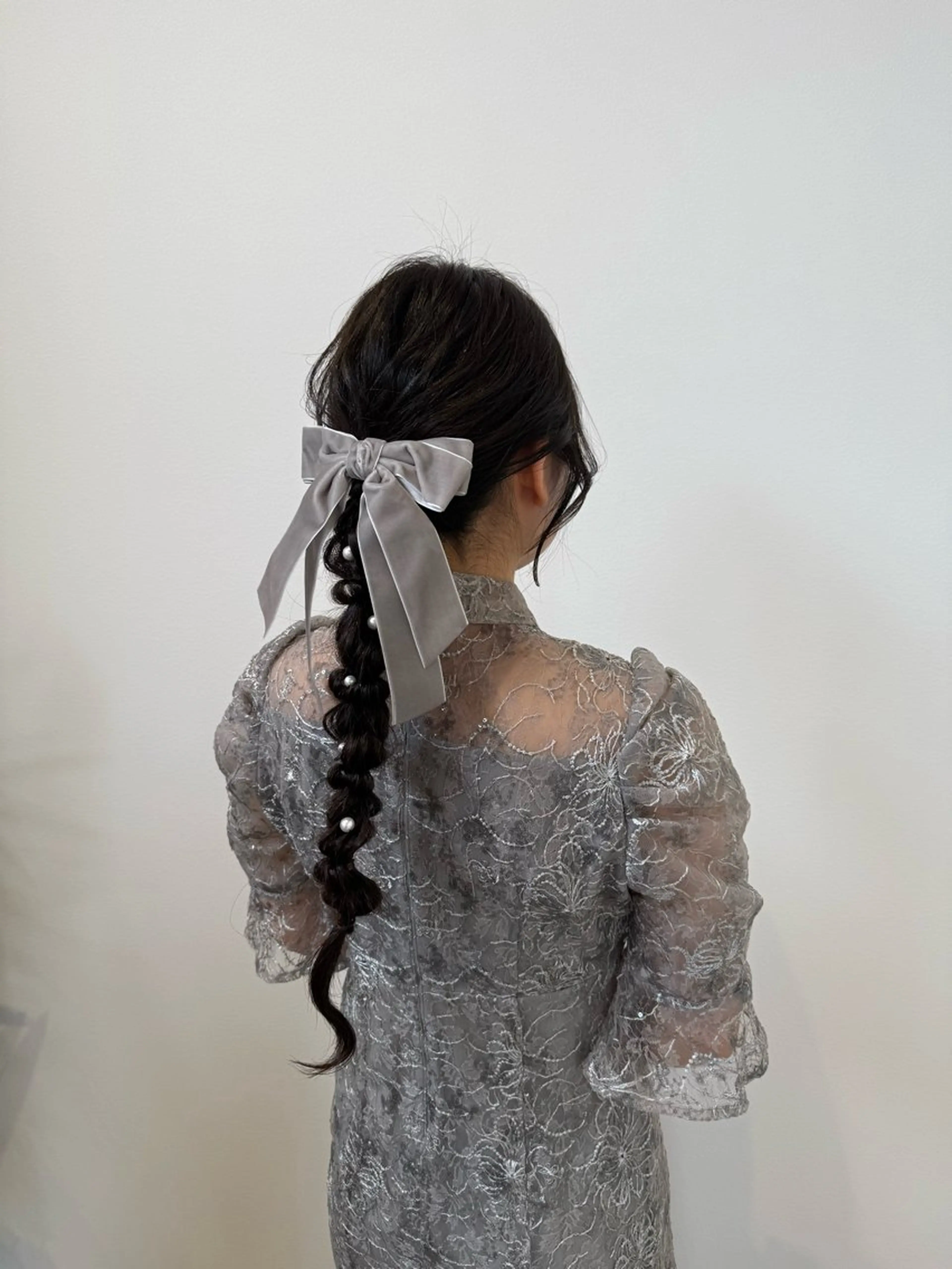 ロング ヘアアレンジ ヘアセット 吉川 莉央のヘアスタイル