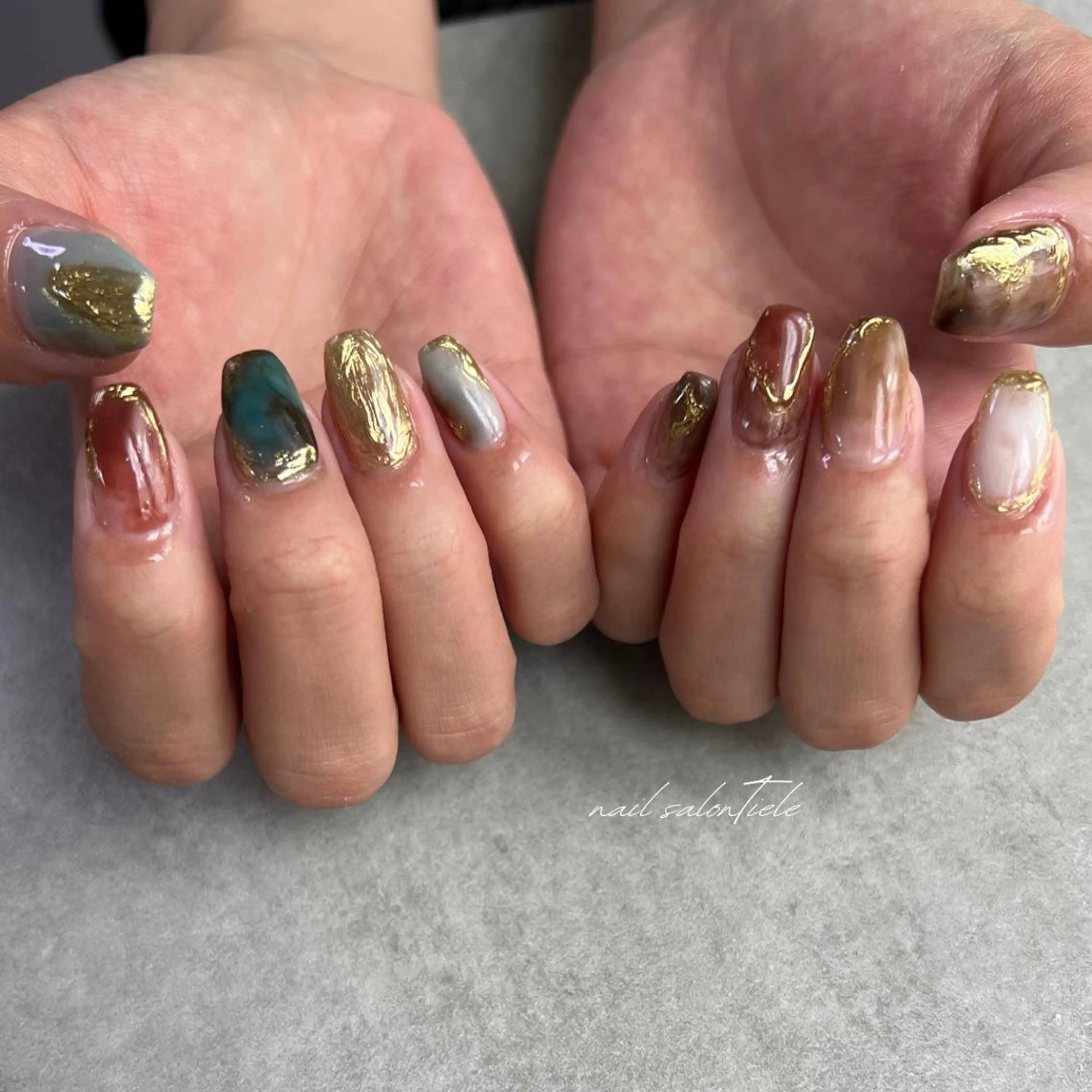 ネイル ハンドネイル tiele nailのネイルデザイン