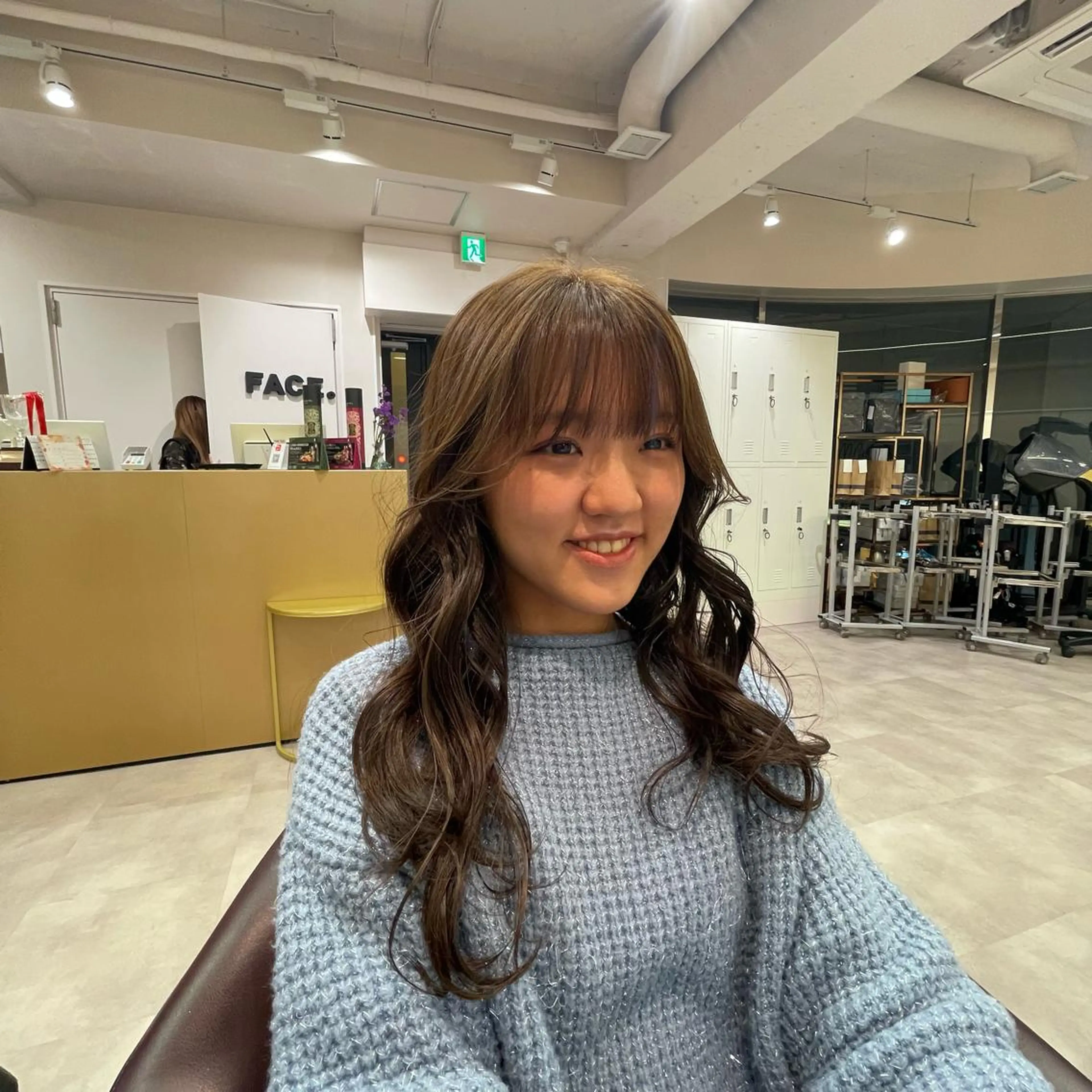 ロング カラー ヘアカラー 松永 梨央のヘアスタイル