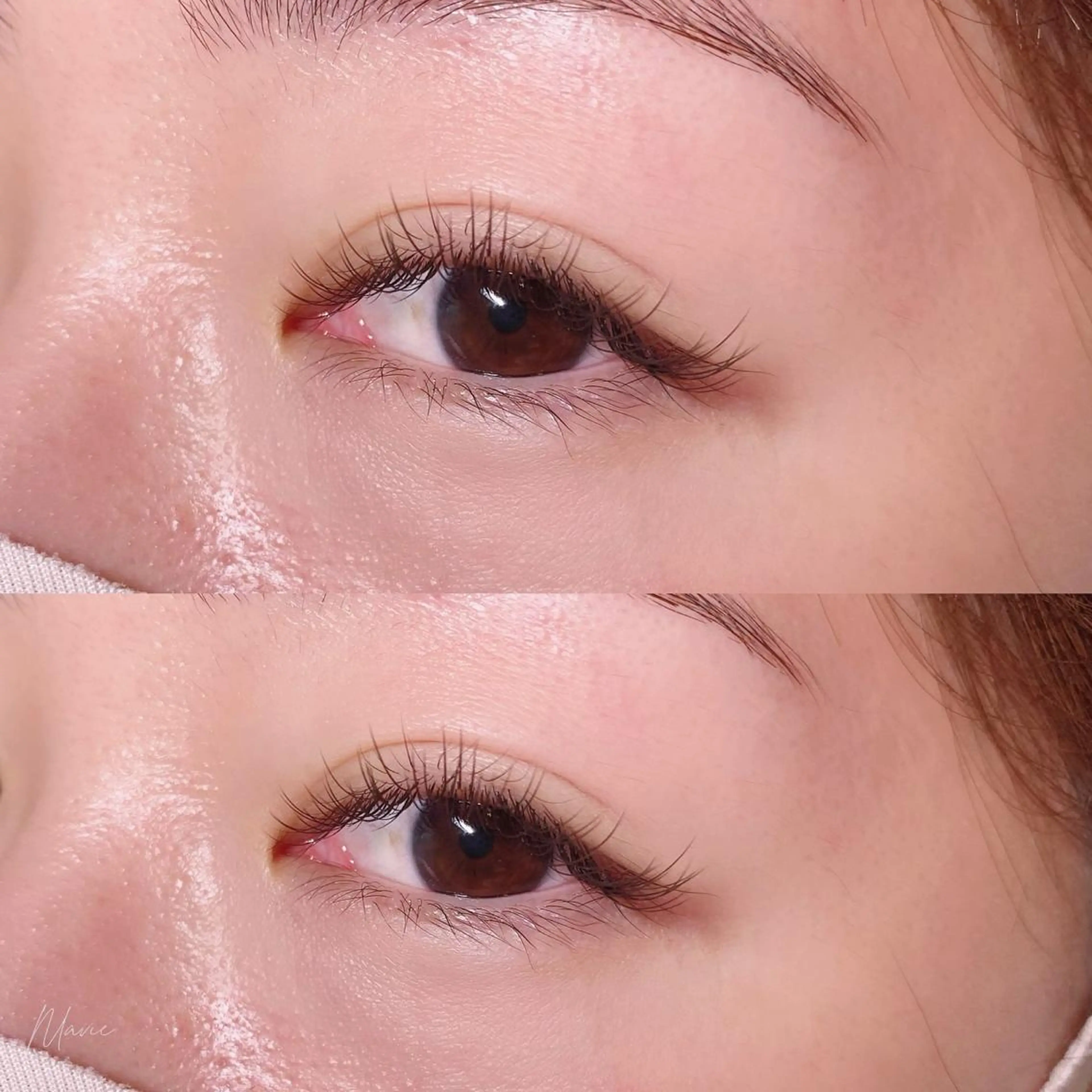 マツエク・マツパ フラットラッシュ Mavie /Ayaneのマツエク・マツパデザイン