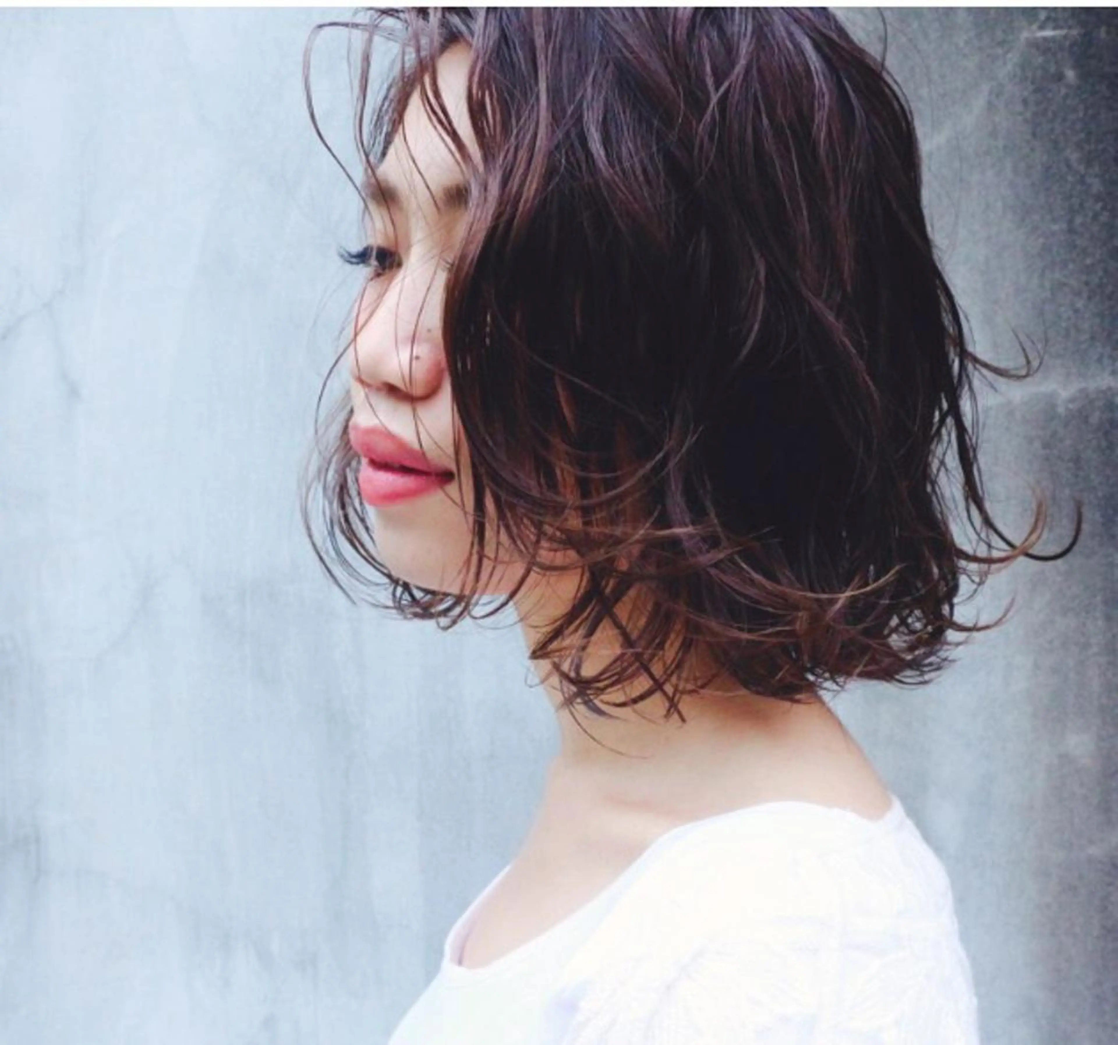 ショート 切りっぱなしボブ ボブ beronica ベロニカのヘアスタイル