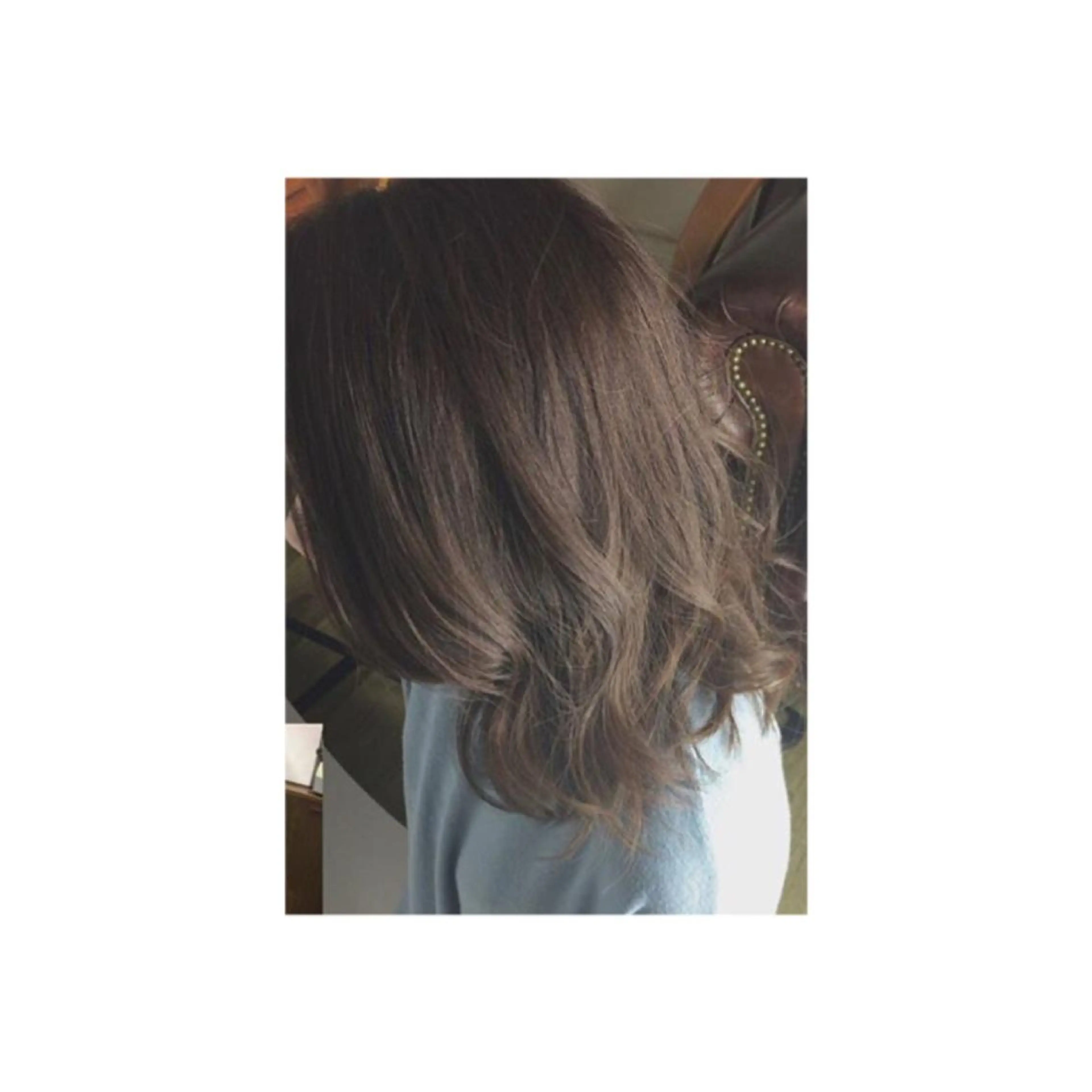 ミディアム 田淵 涼帆のヘアスタイル