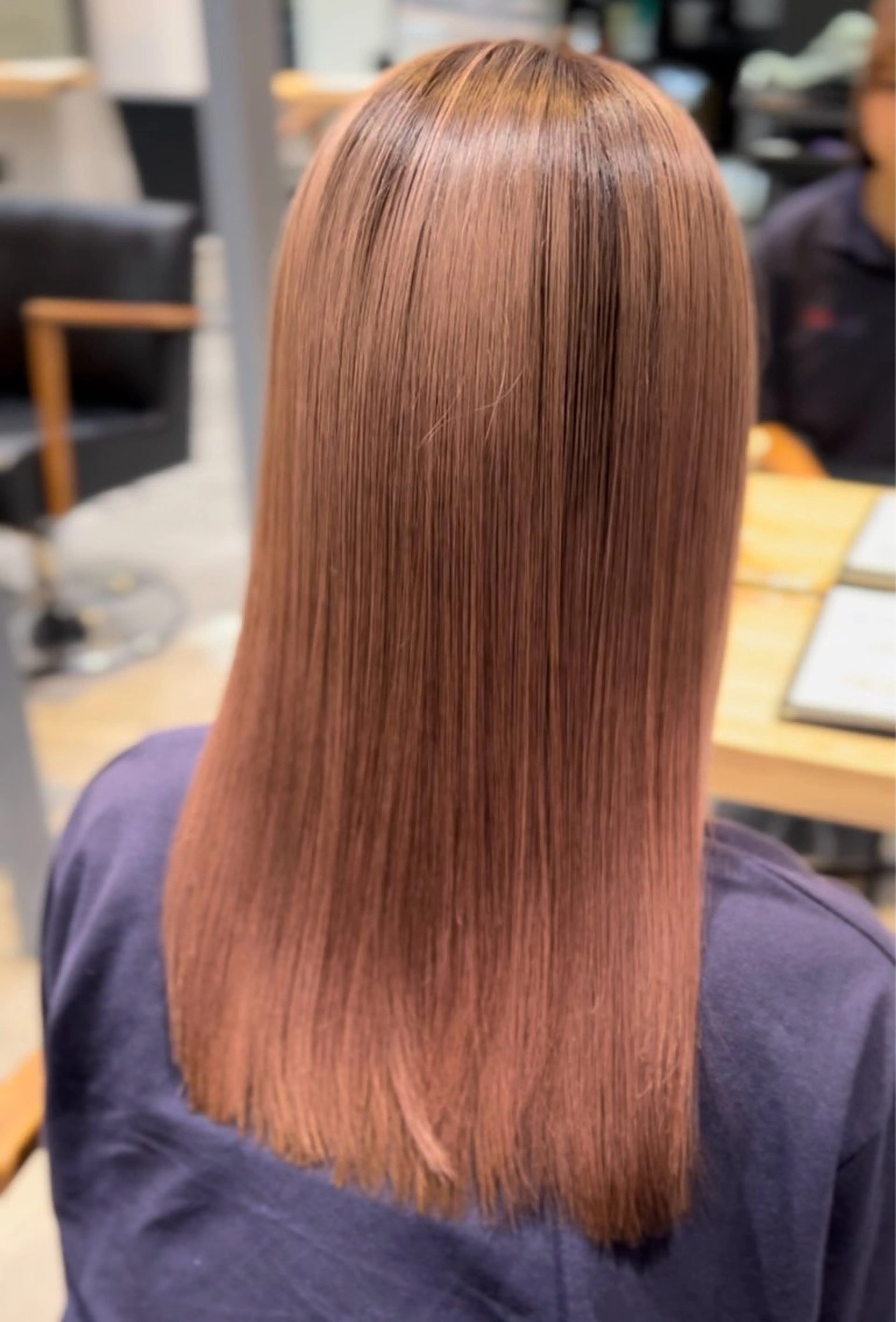 ロング カラー 髪質改善 トリートメント カット ヘアカラー トリートメント Rubik's なかもずHIROTOのヘアスタイル