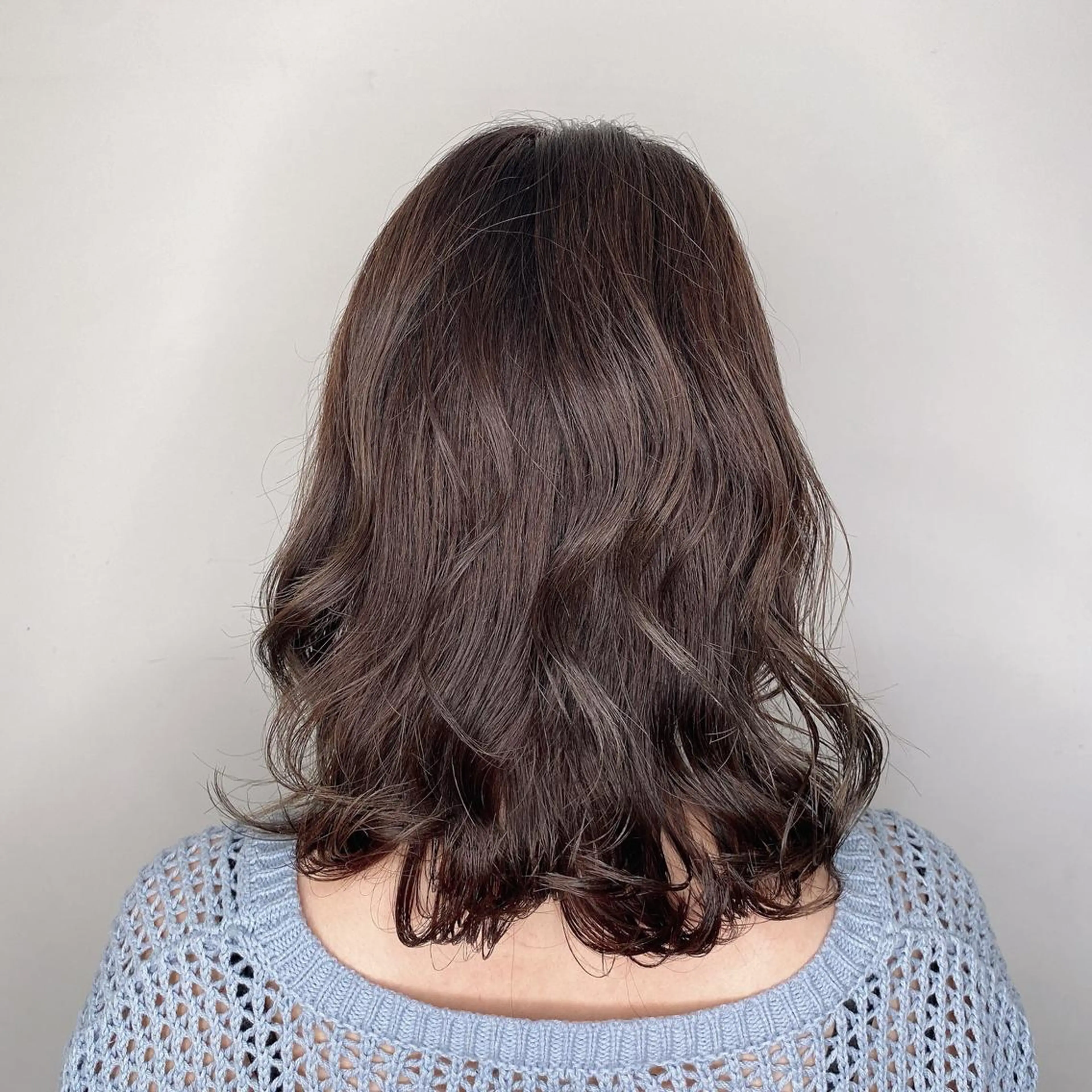 ミディアム 井尻 將太のヘアスタイル