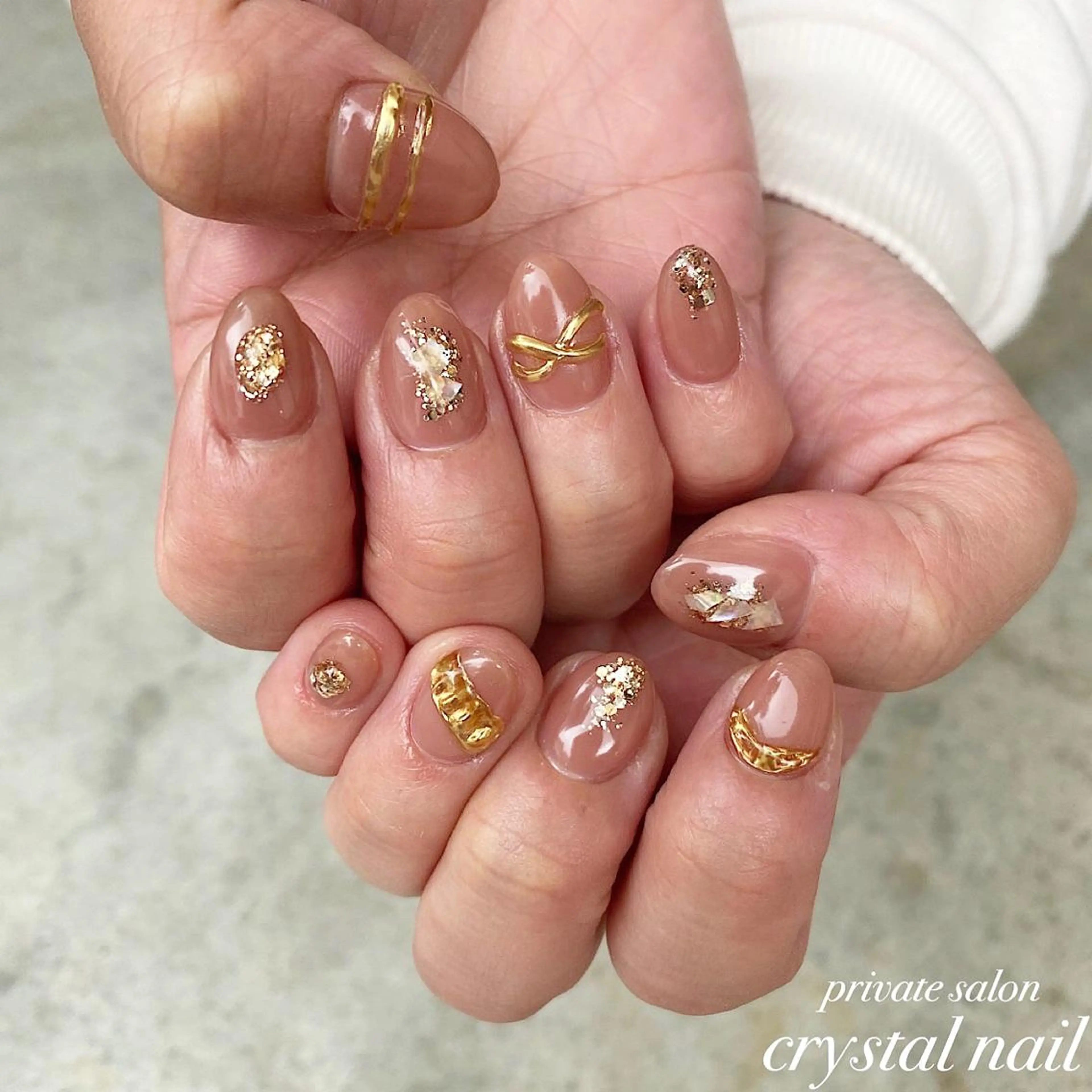 ネイル Crystal Nailのネイルデザイン