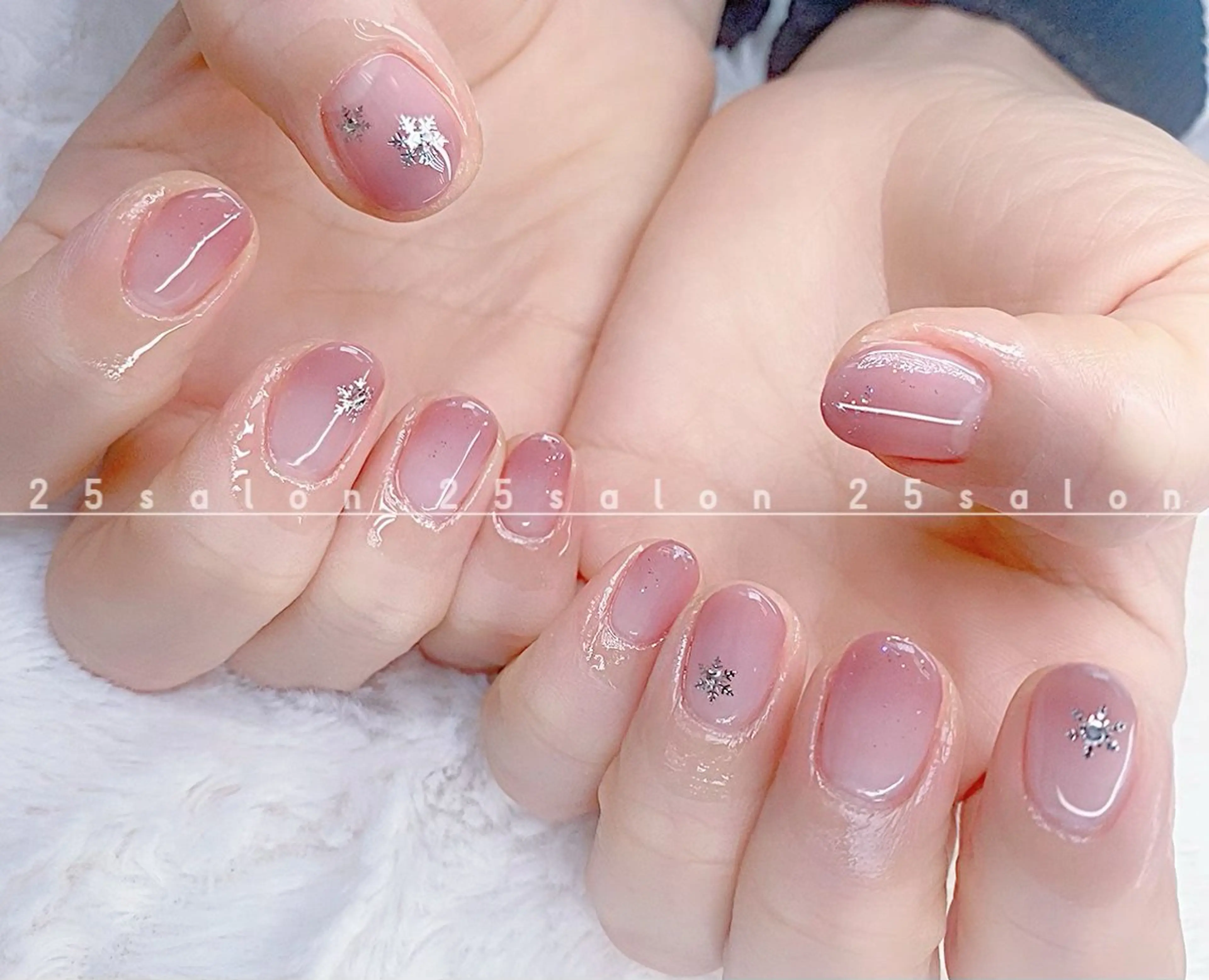 ネイル オーロラネイル チークネイル フットネイル フレンチネイル ジェルネイル 2 5のマツエク・マツパデザイン