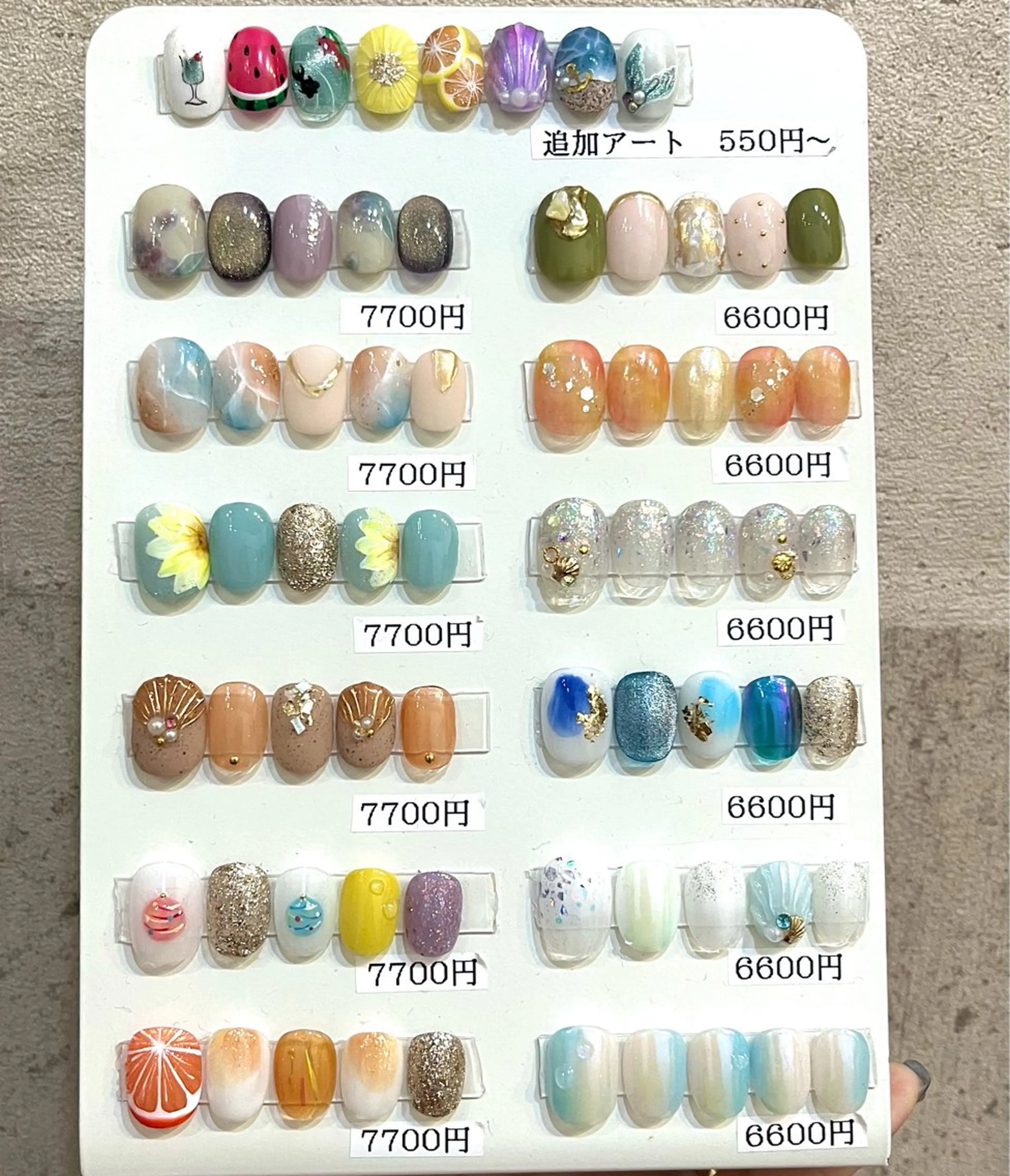 ネイル SecondMW _nail 　川連のネイルデザイン