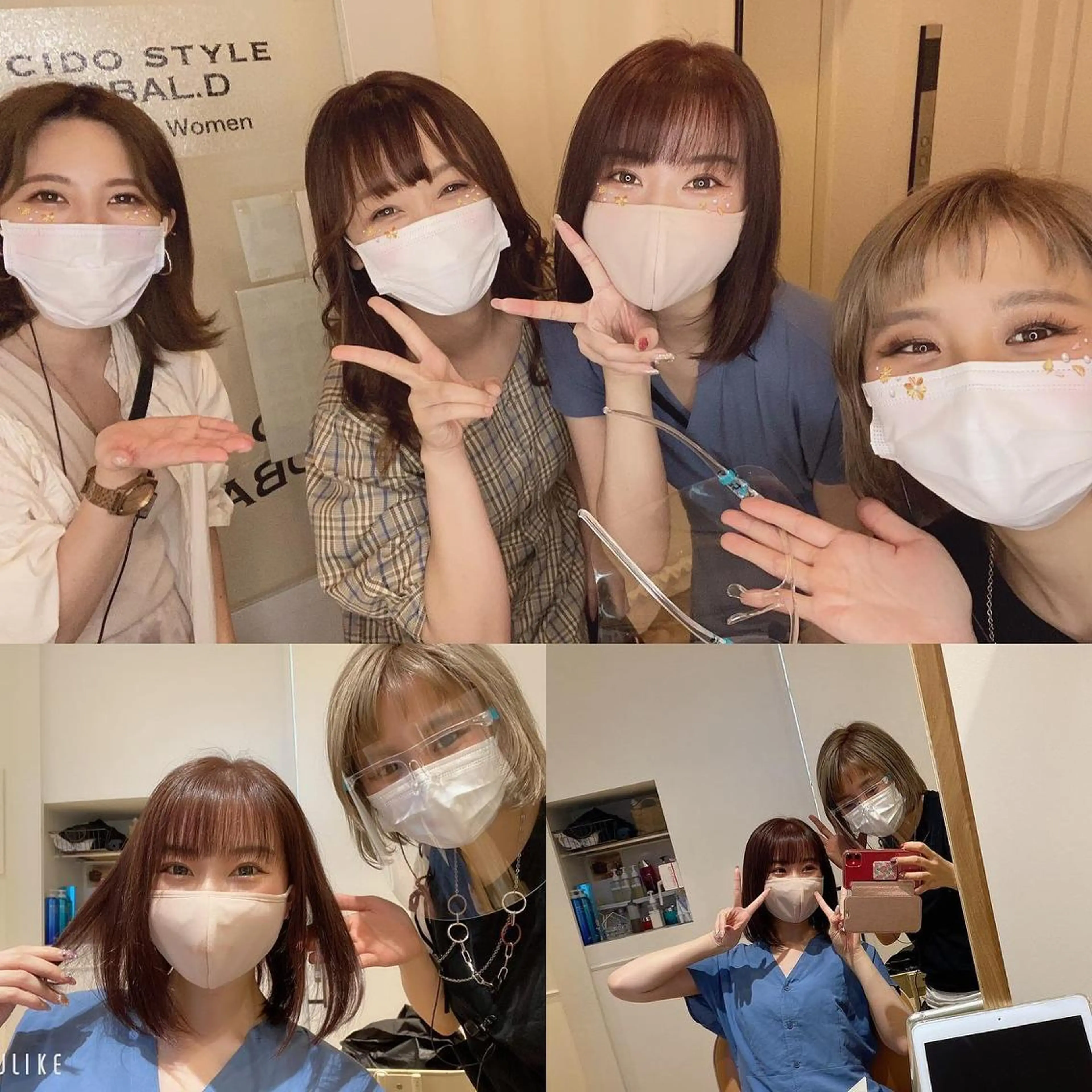 ショート カラー パーマ ヘアアレンジ メンズ キッズ ネイル マツエク・マツパ ✂︎ショート、ボブ、 レイヤー🩵YUMIのヘアスタイル