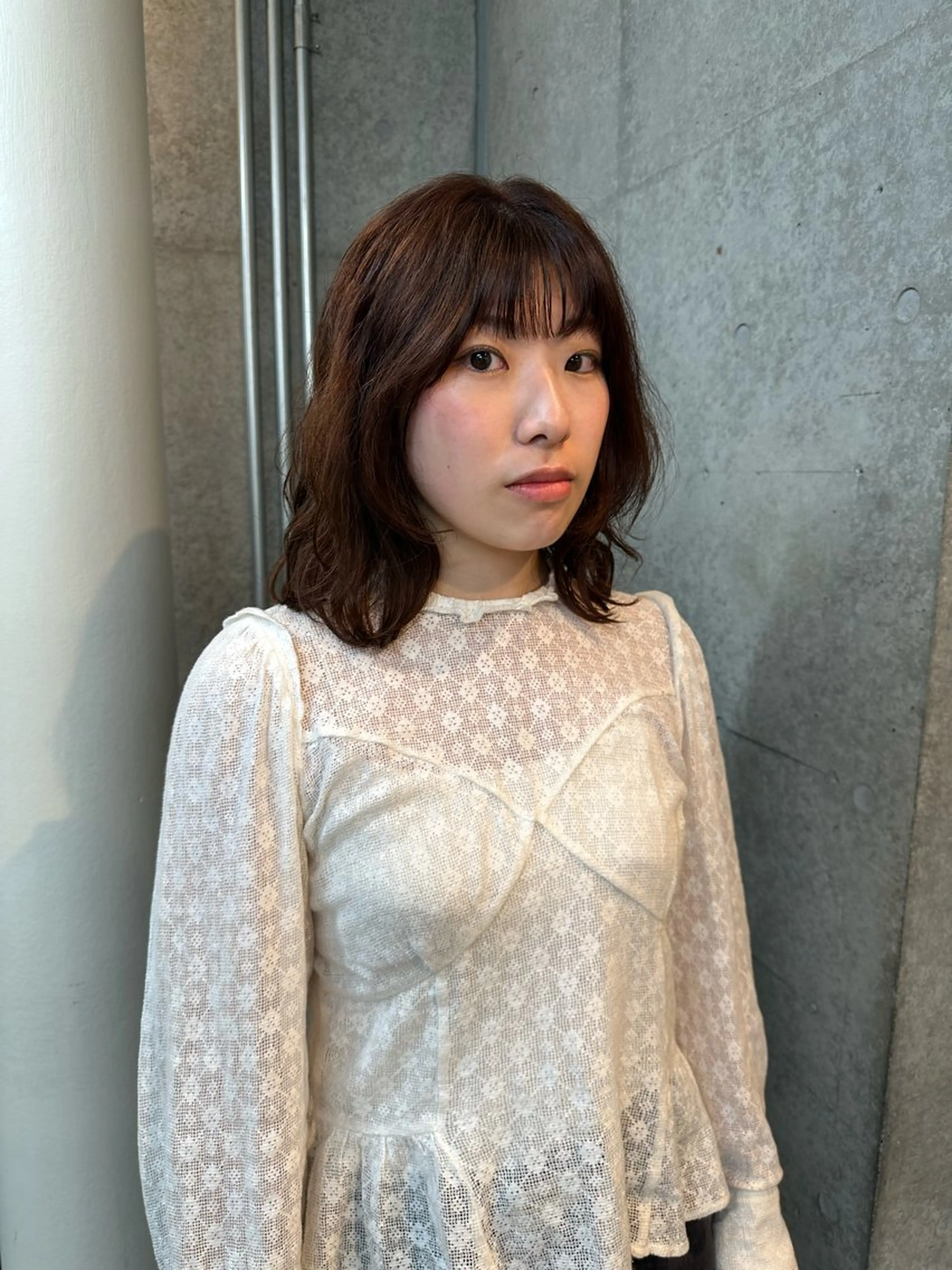パーマ ハセガワ レナのヘアスタイル