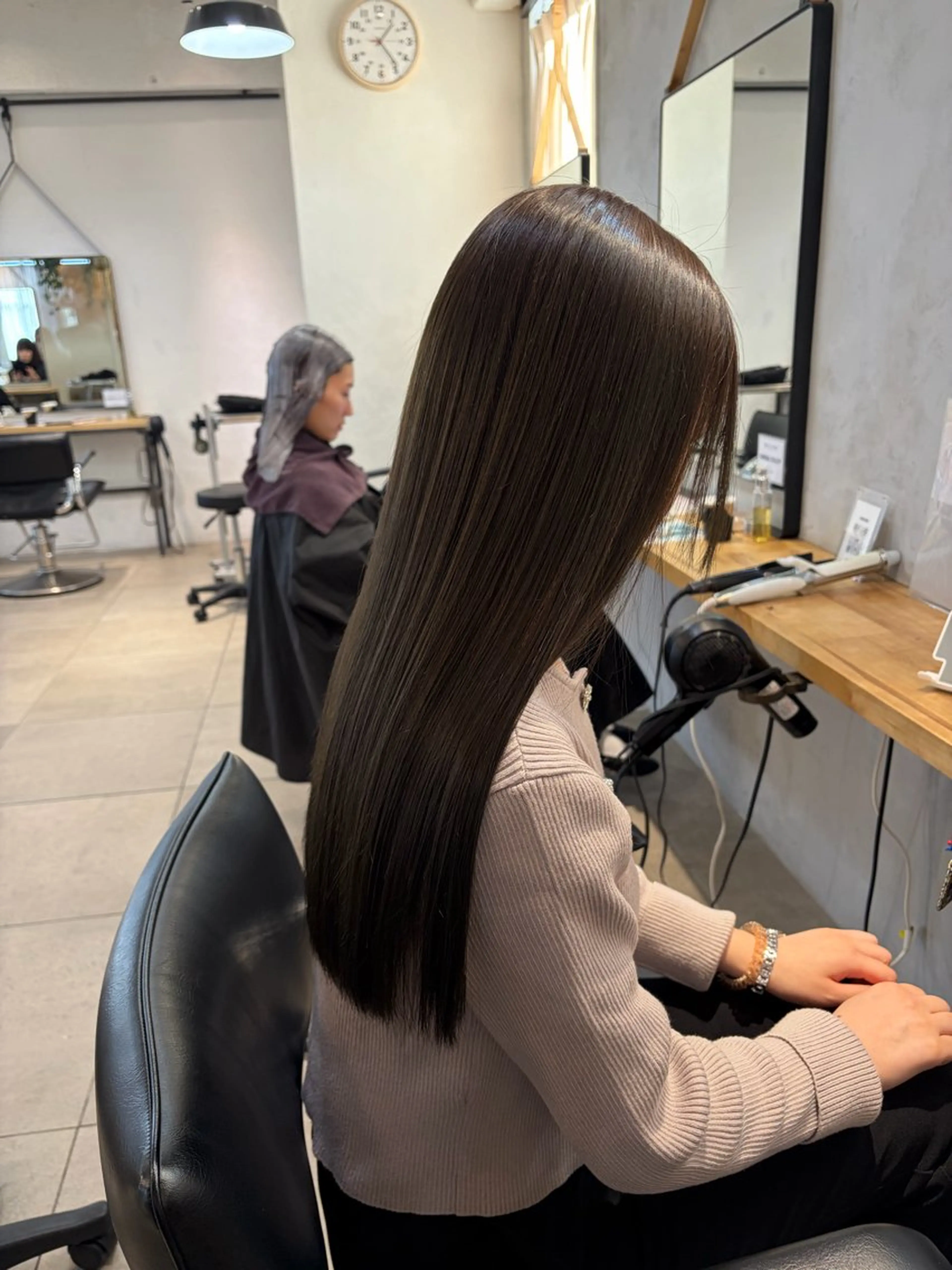 ロング カラー ヘアカラー じゅわっと暖色カラー 🍊Moemiのヘアスタイル