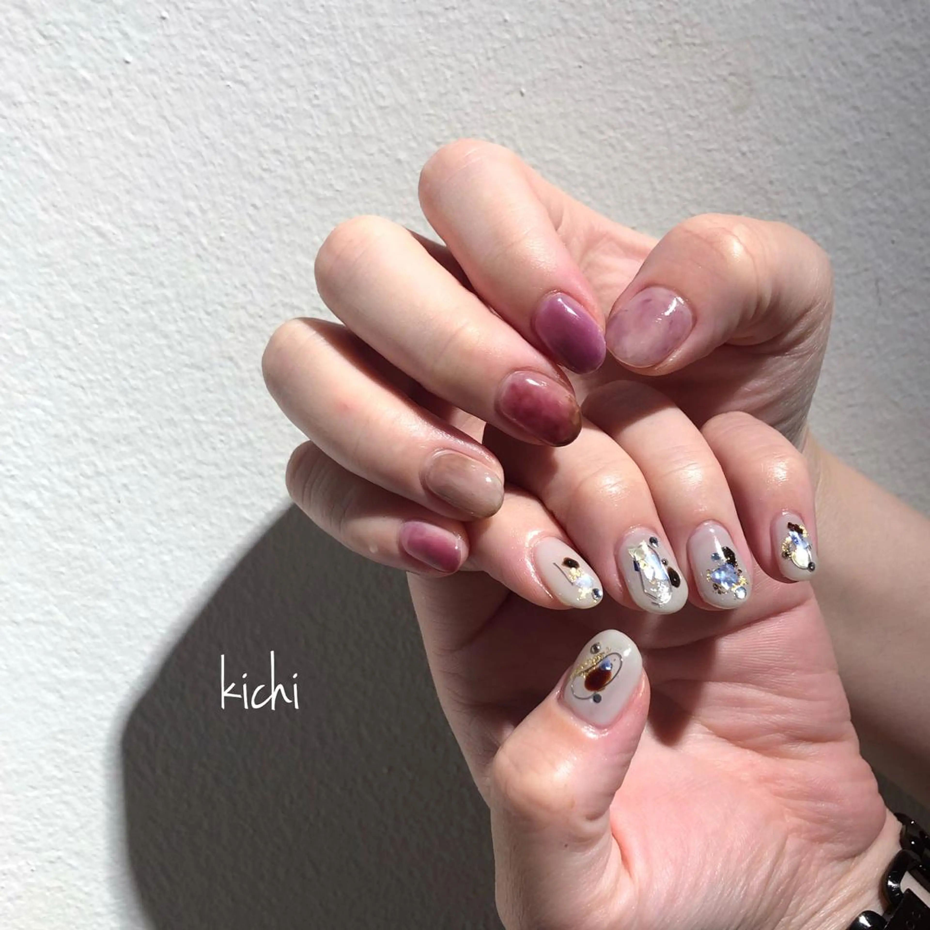 ネイル kichi･: *のネイルデザイン