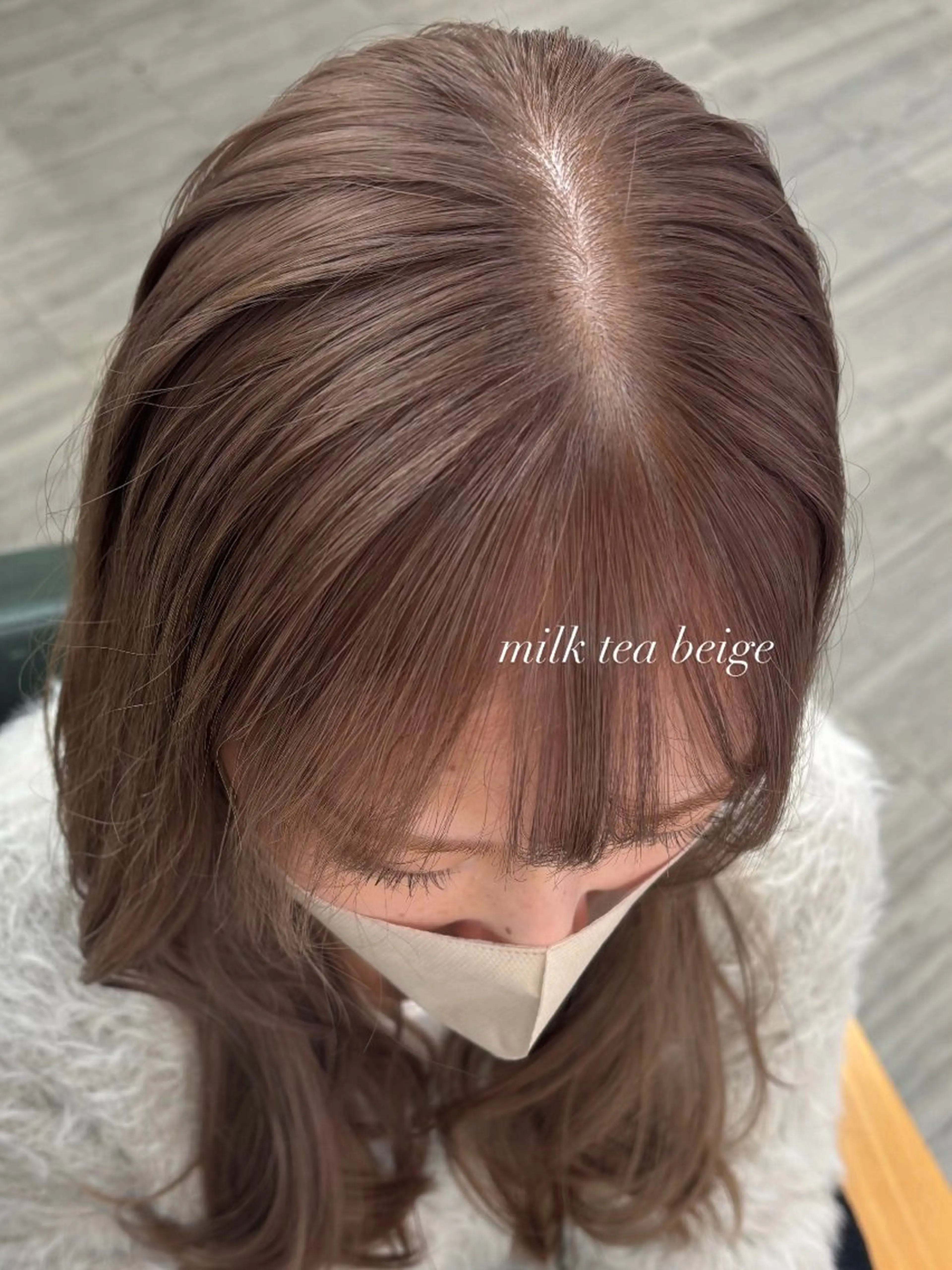 カラー 髪質改善カラー｜ レイヤー｜小寺 葵のヘアスタイル