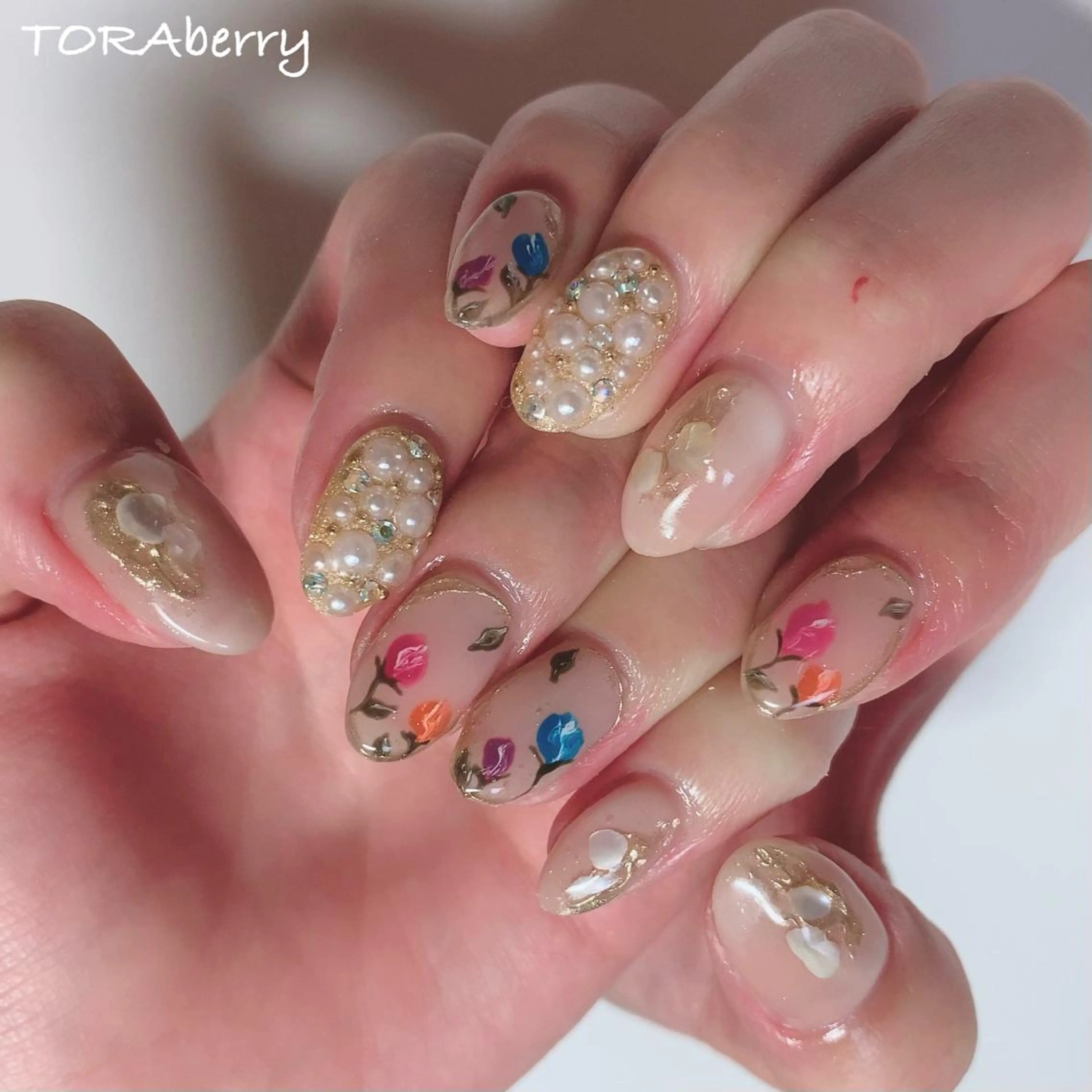 ネイル ハンドネイル ネイリスト なつみのネイルデザイン