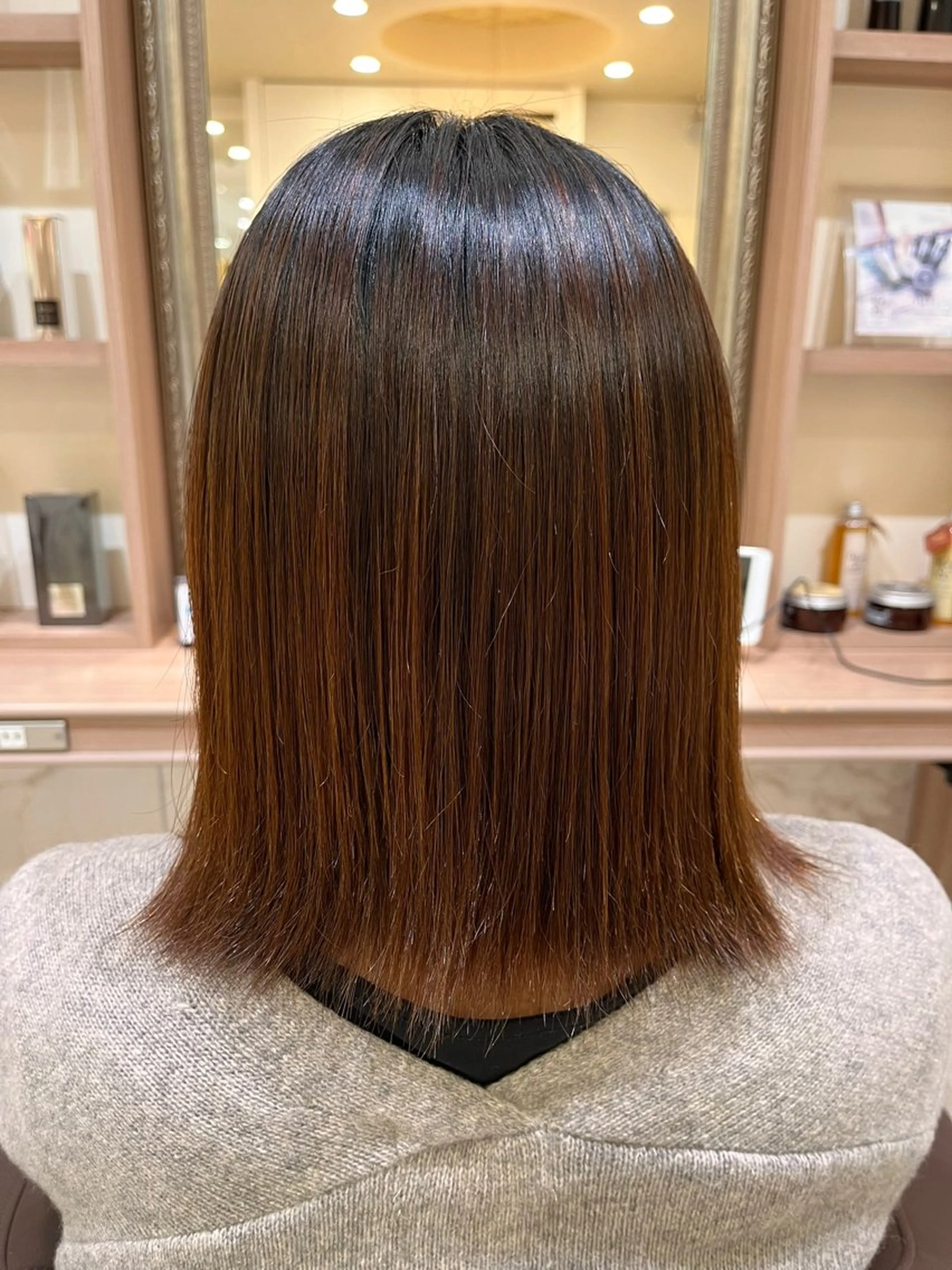 ミディアム カラー 透明感/さらツヤ髪/ 💎Tomoya💎のヘアスタイル
