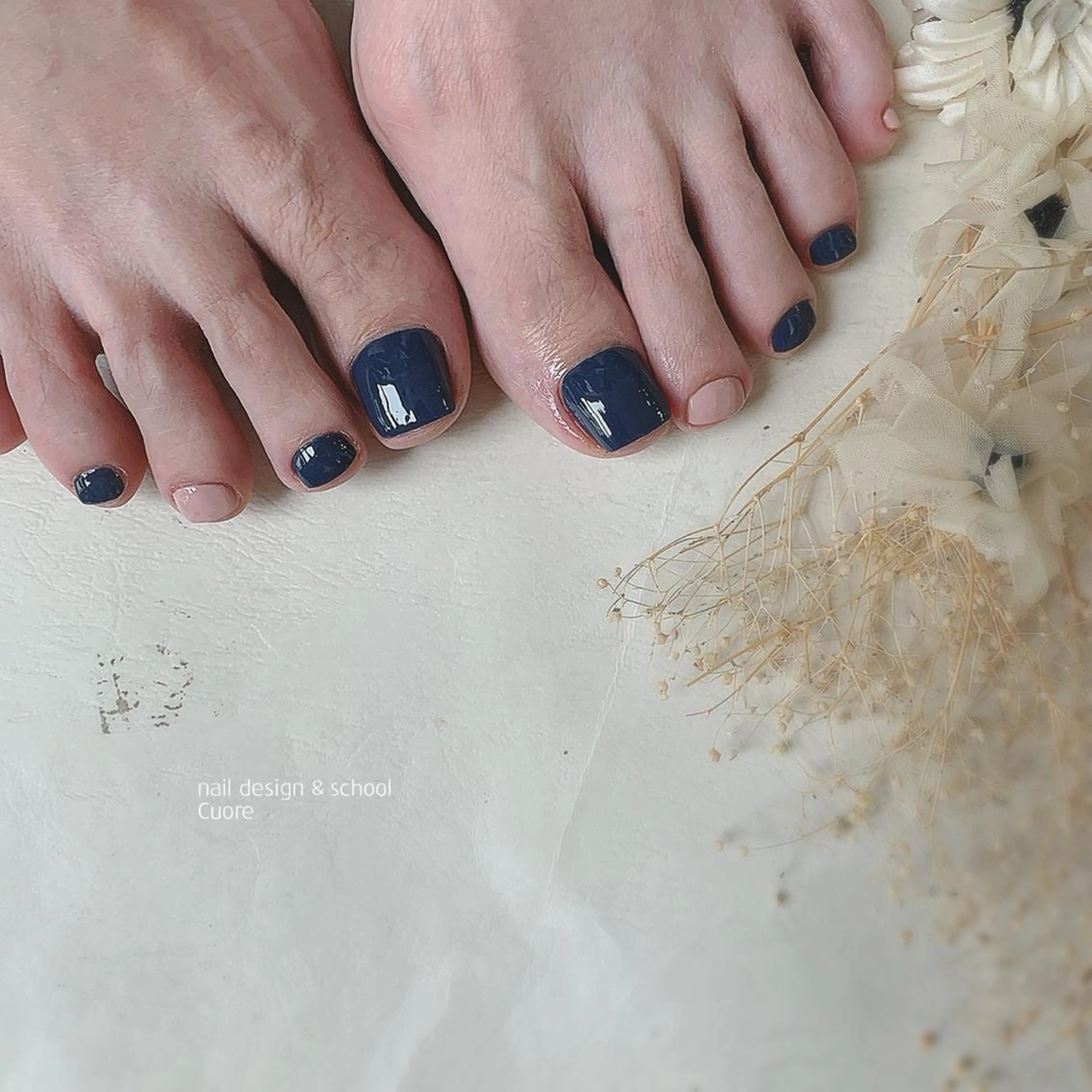 ネイル アートネイル ジェルネイル シンプルネイル 春ネイル ブライダルネイル Cuore谷岡紗妃/ 宮崎台のネイルデザイン