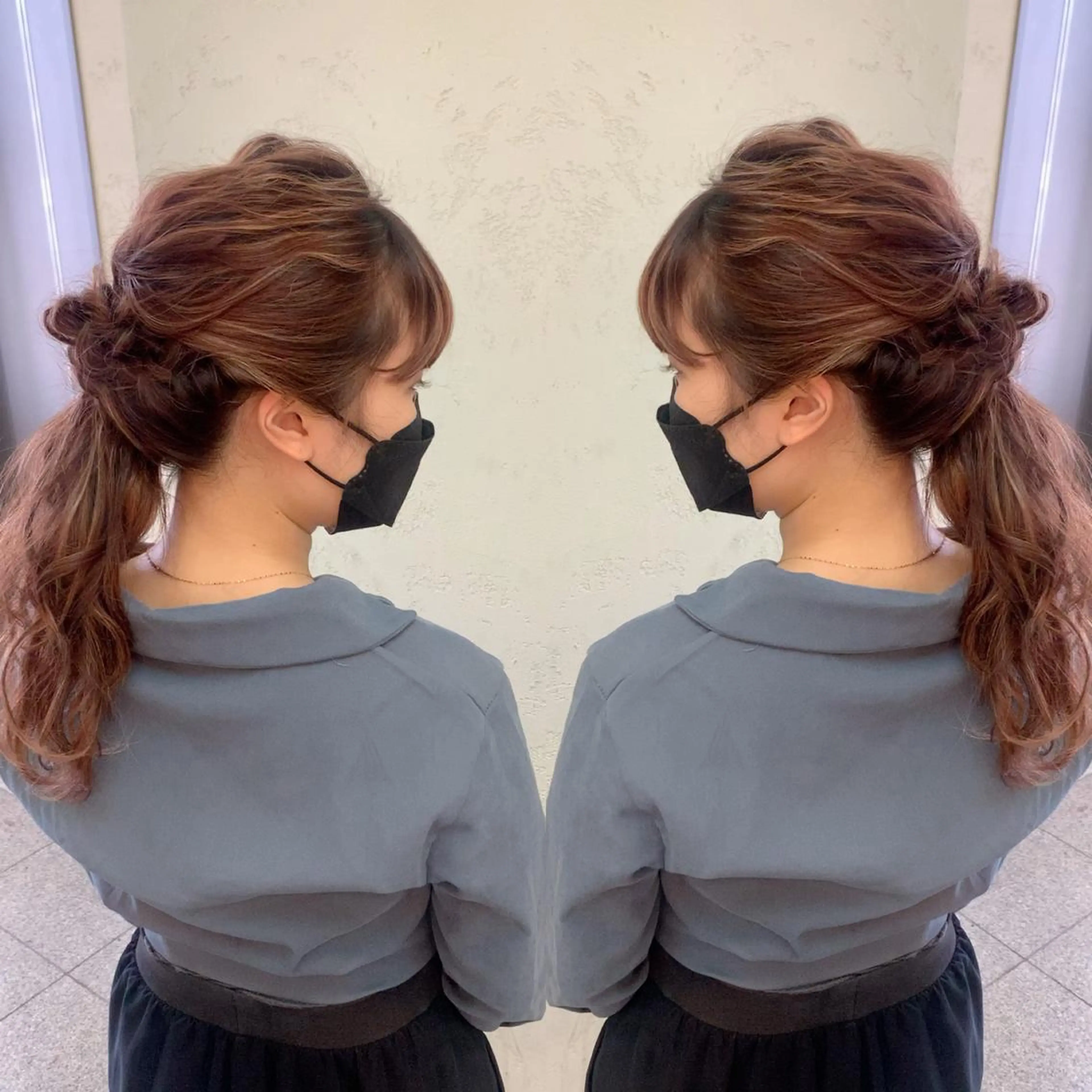 ロング 大泉 美久のヘアスタイル