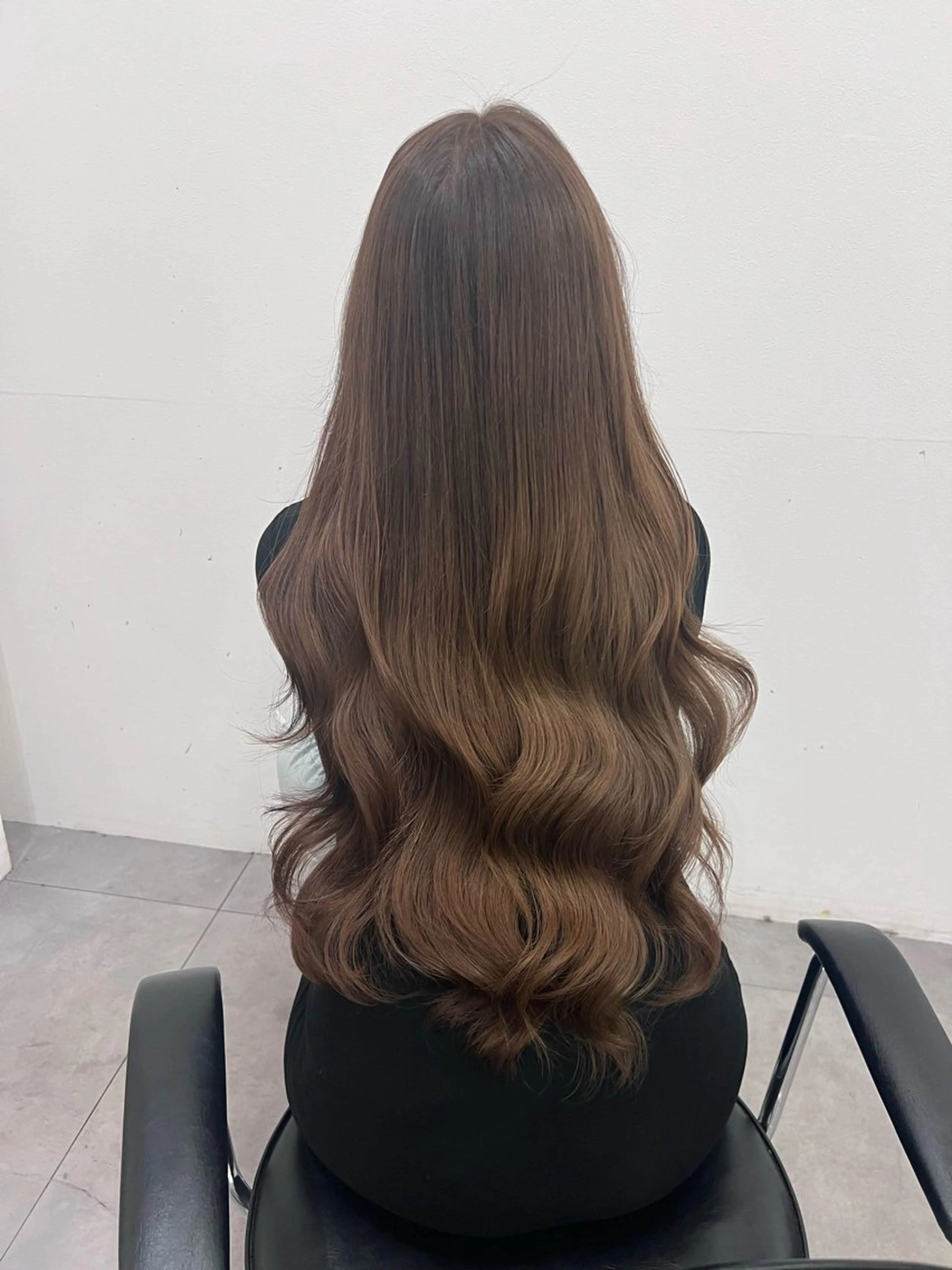 ロング ヘアカラー トリートメント しゅういち/赤み消し カラー特化のヘアスタイル