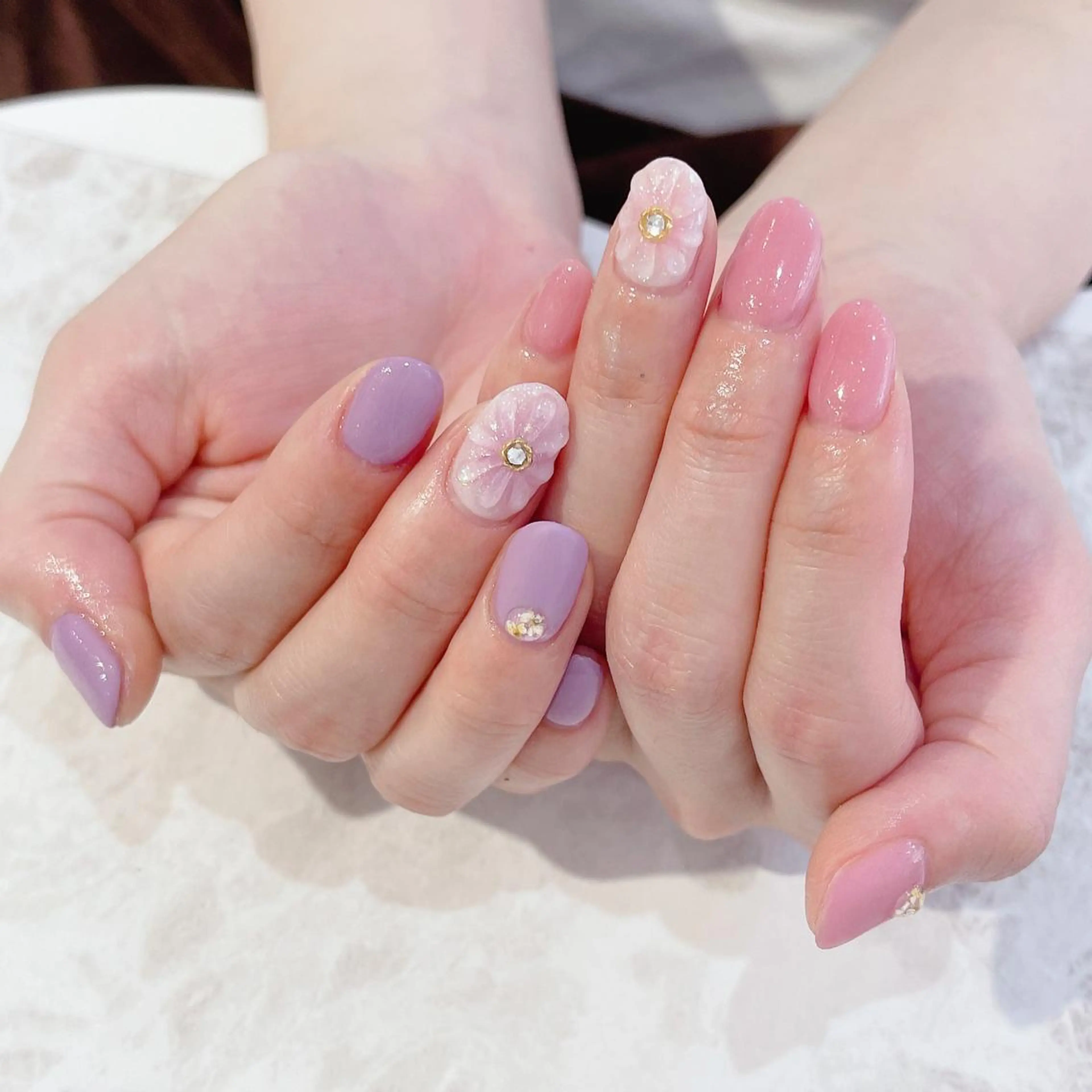 ネイル フラワーネイル Nailsalon Julius luna所属・Juliusluna FUZUKIのネイルデザイン