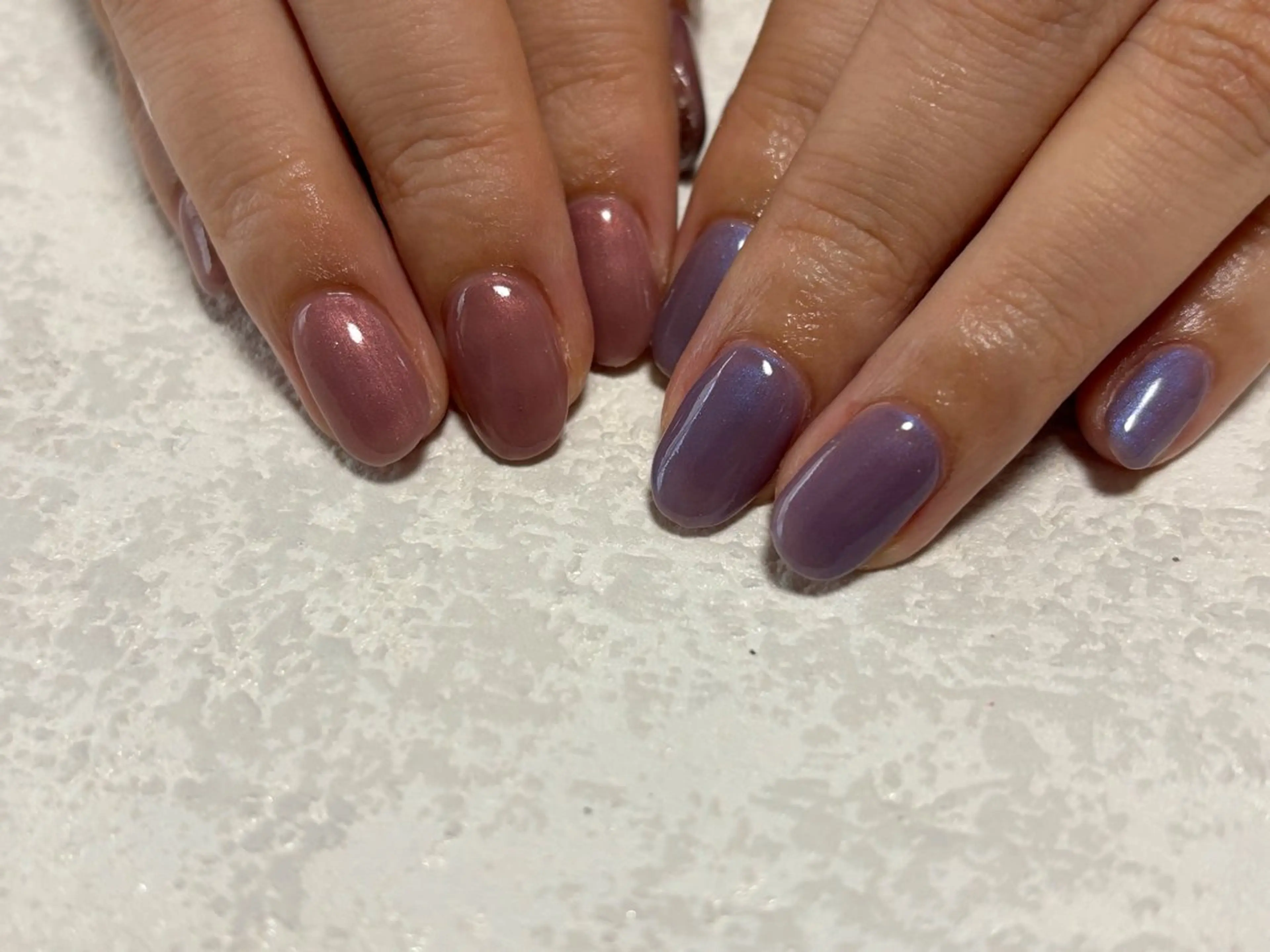 ネイル オーロラネイル フットネイル フレンチネイル ジェルネイル 韓国ネイル ハンドネイル kiki nail &brow二子玉川の眉毛・アイブロウイメージ