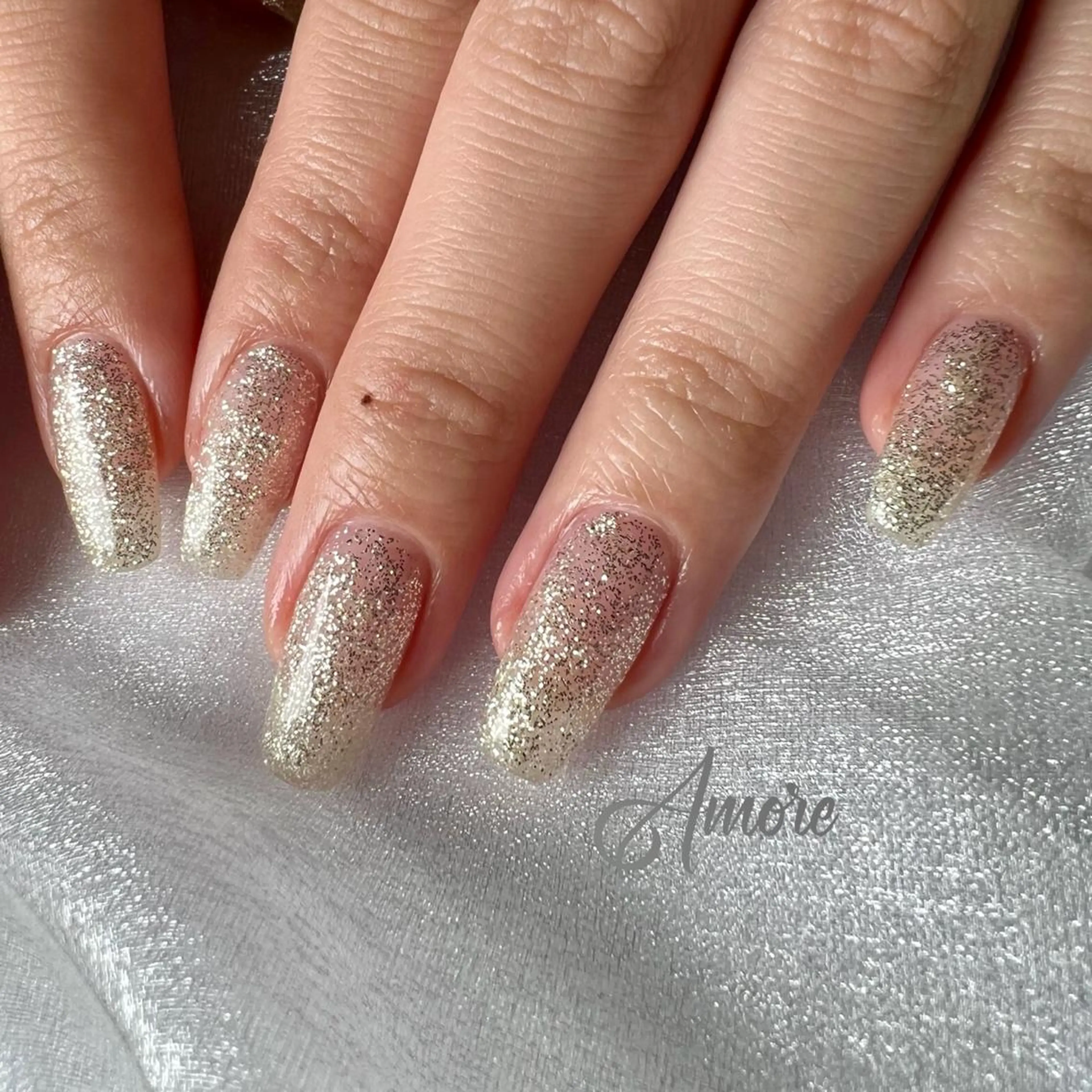 ネイル ジェルネイル ミラーネイル オフィスネイル パラジェル You kyehwaのネイルデザイン