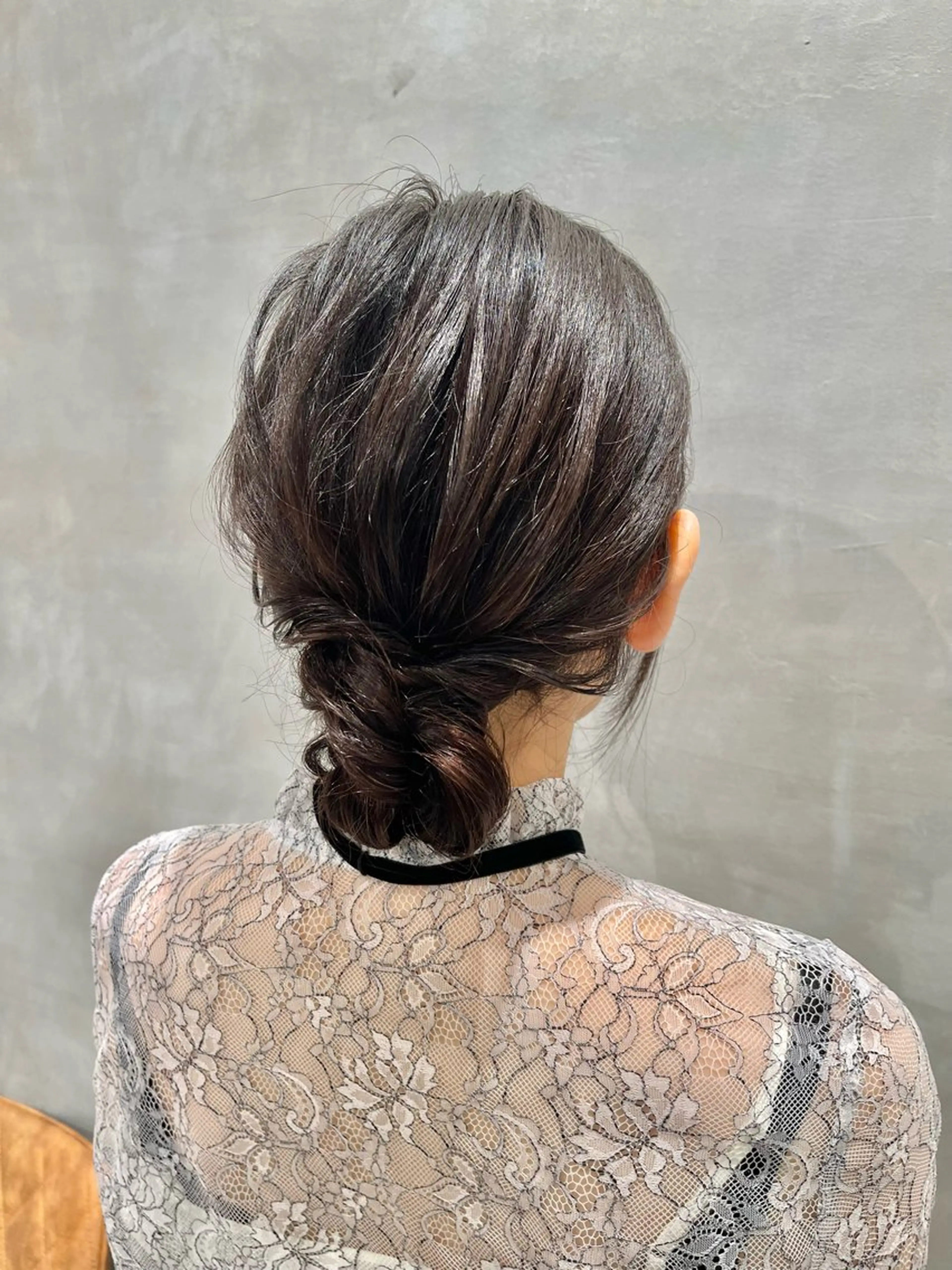 ヘアアレンジ ポニーテール 結婚式・ブライダル 卒業式のヘアスタイル ヘアセット charm《銀座》 ヘアセット/縮毛矯正のヘアスタイル