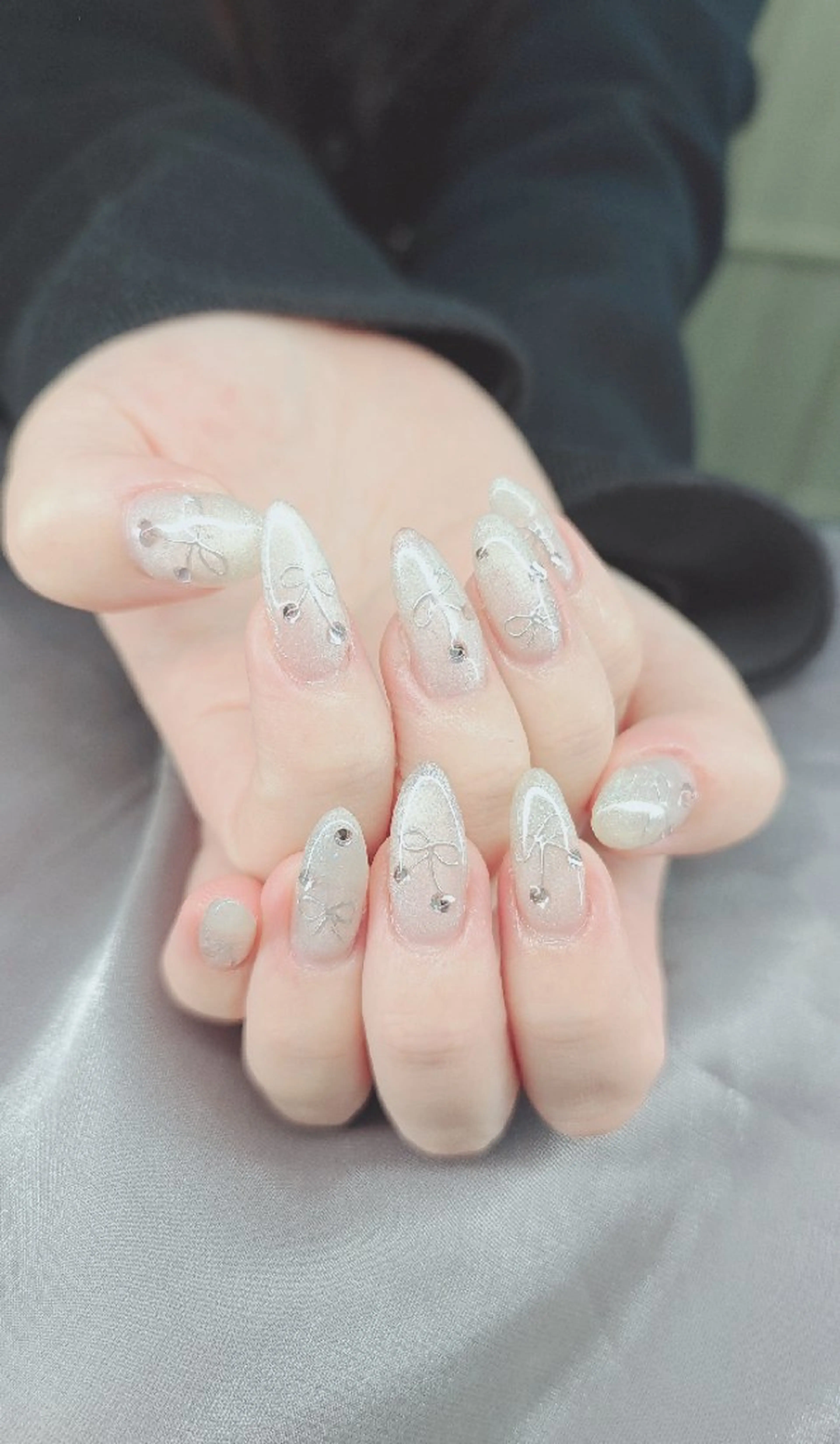 ネイル べっ甲ネイル チークネイル フレンチネイル 韓国ネイル ニュアンスネイル ♡Sherry  Nail♡のネイルデザイン