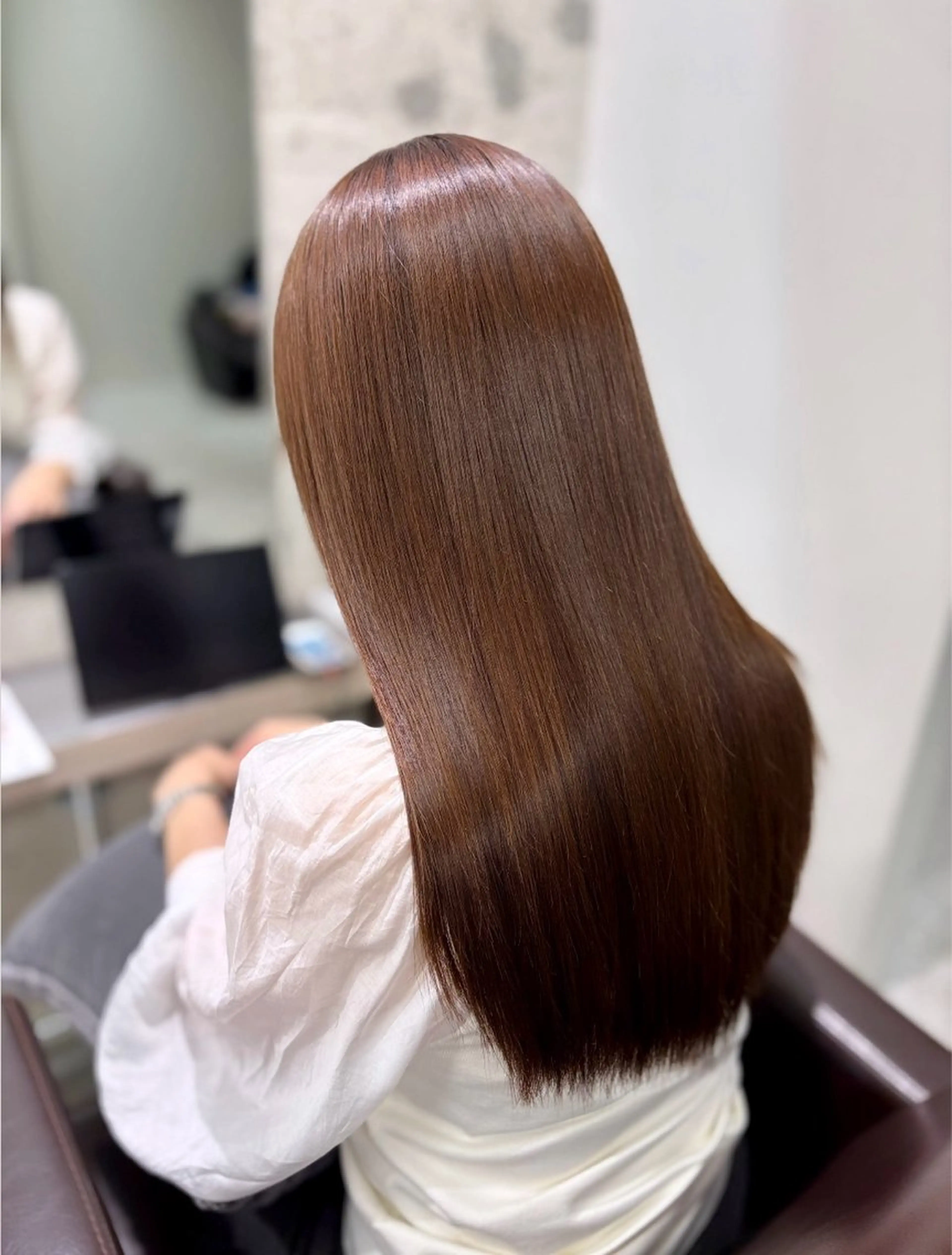 セミロング 髪質改善 縮毛矯正 カット 縮毛矯正 トリートメント パーソナルカラー骨格 顔タイプ　小幡のその他イメージ