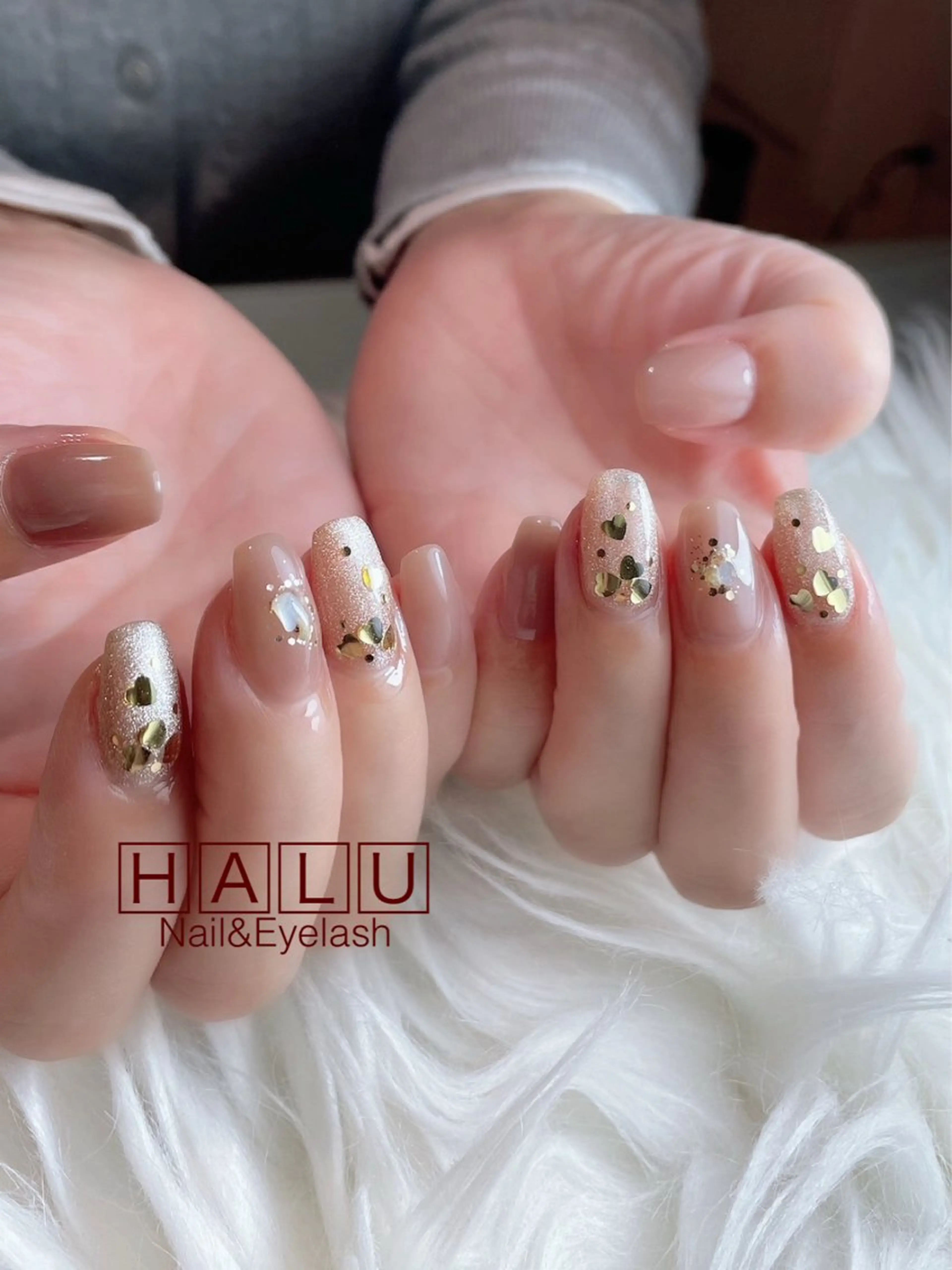 ネイル バレンタイン HALU ハルのネイルデザイン