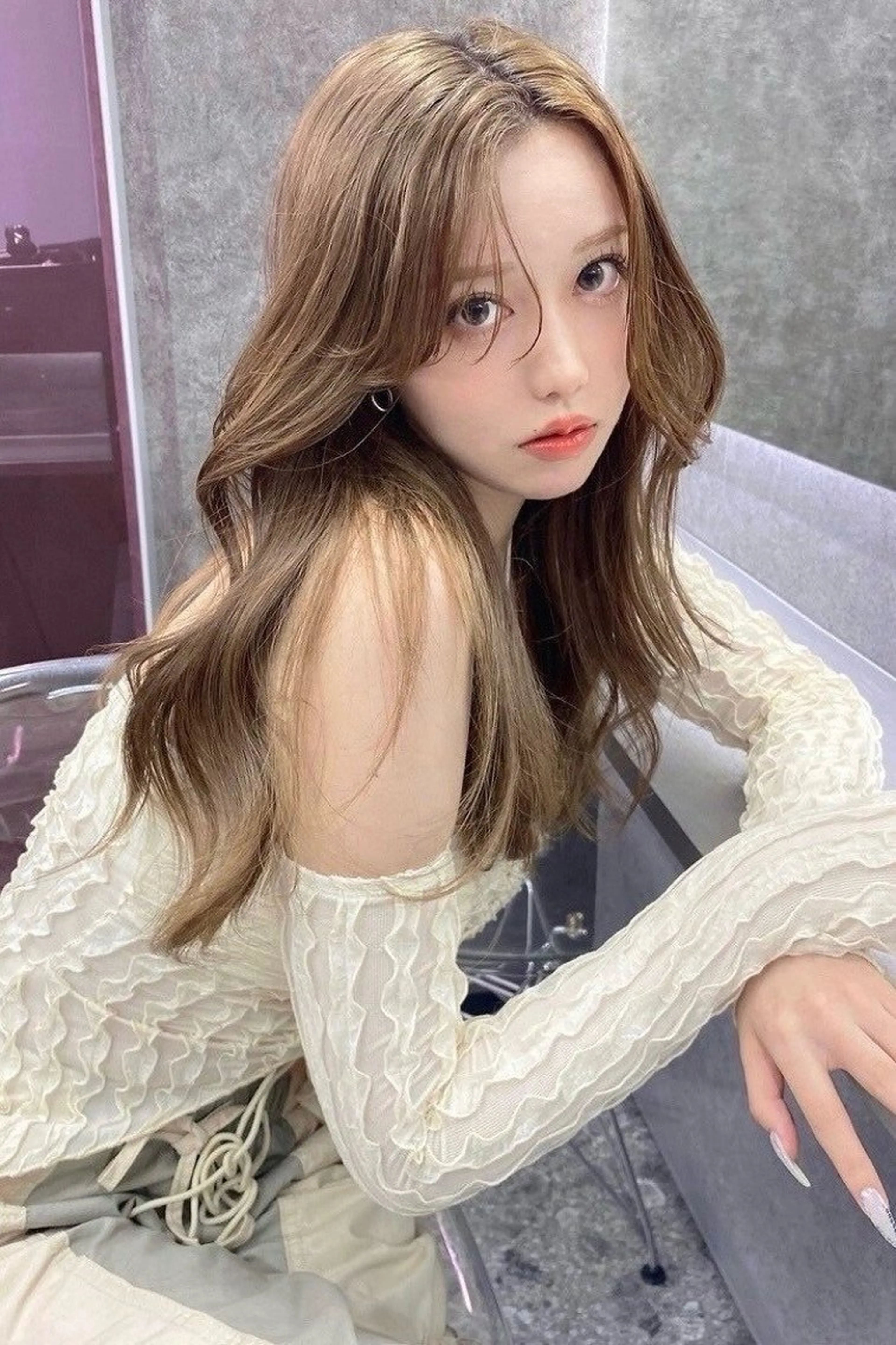 ダブルカラー+メンテナンスカット+トリートメントの写真