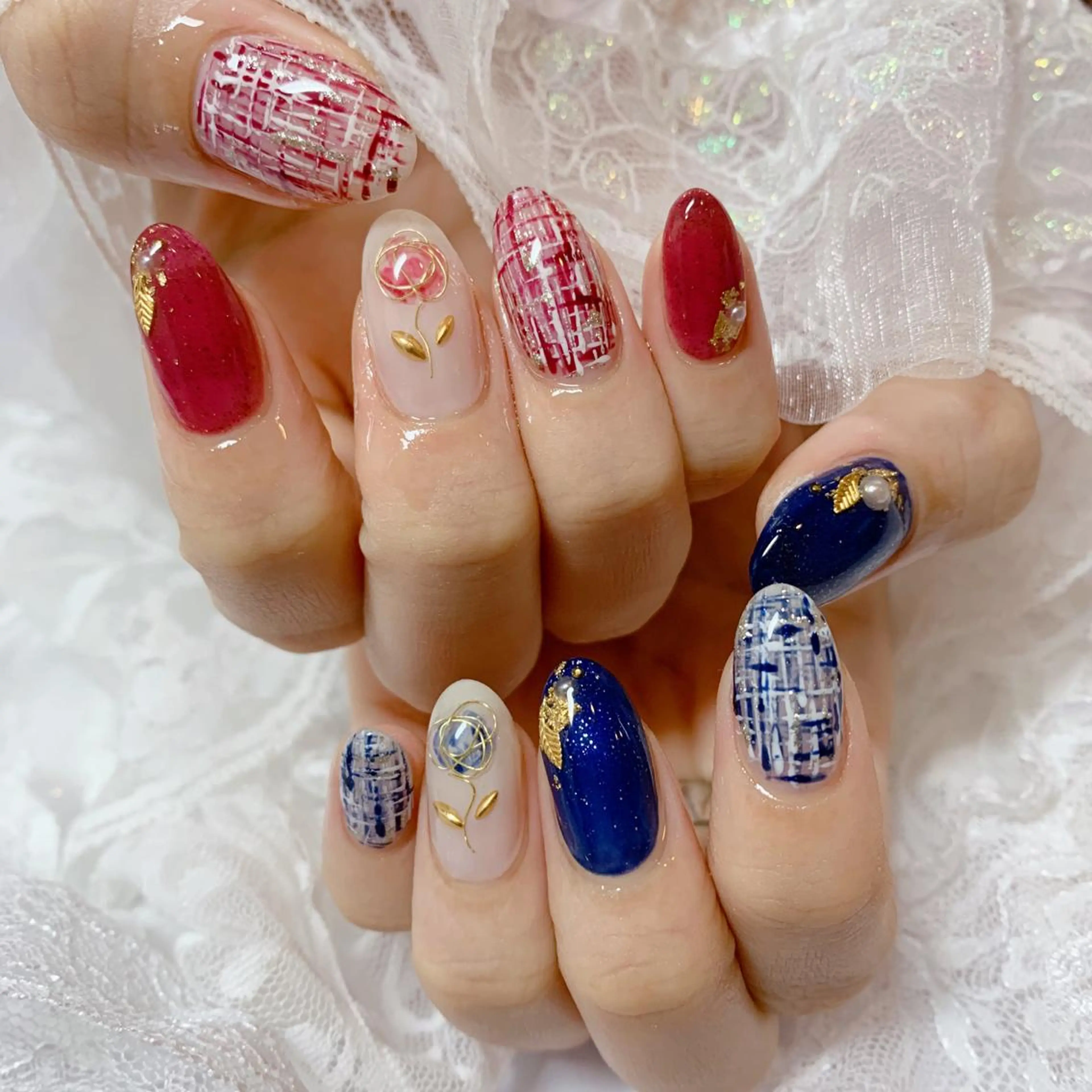 ネイル ハンドネイル La neige* yuki 🐩🌙のネイルデザイン