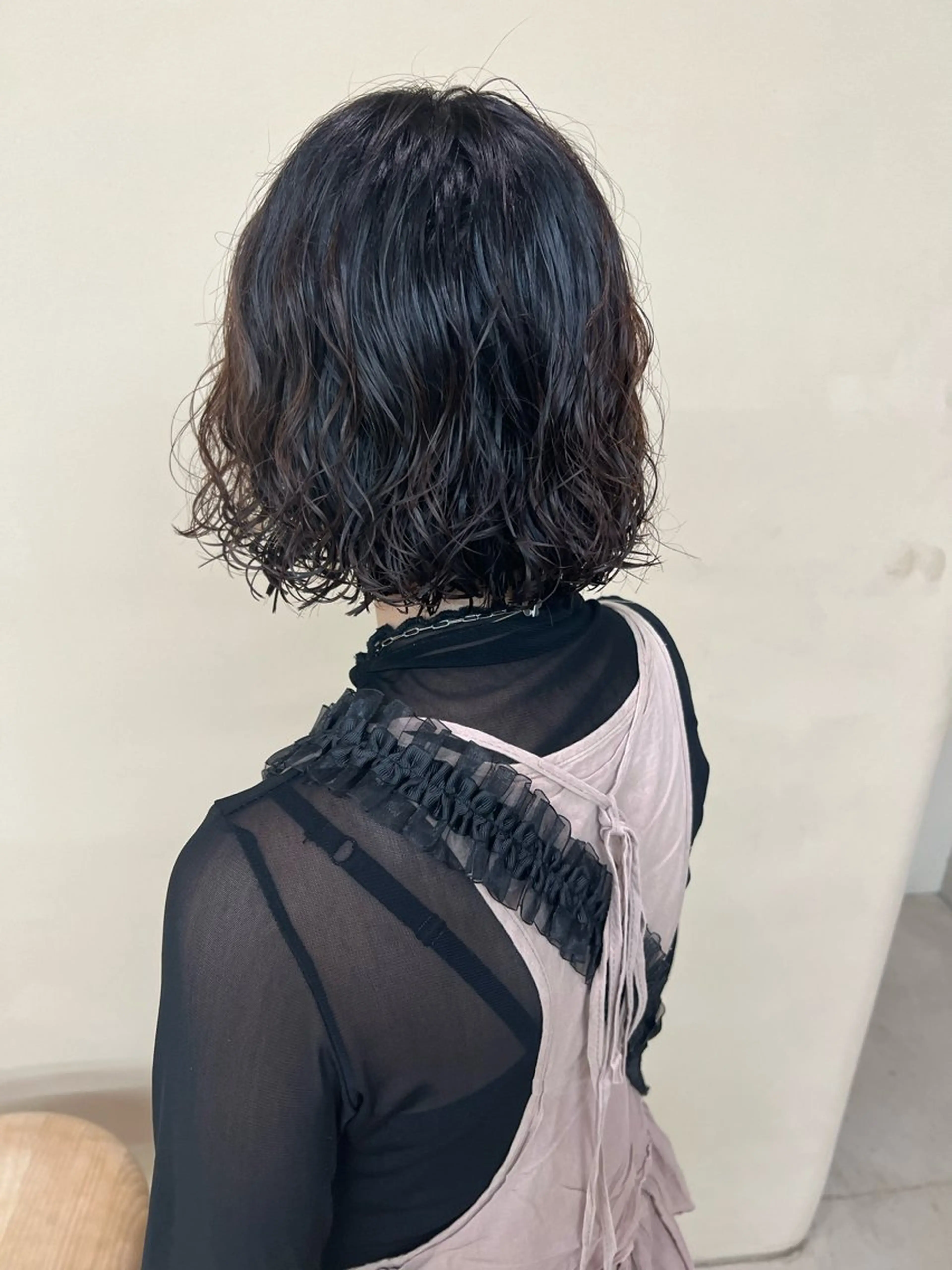 ショート パーマ ボブ カット パーマ トリートメント kento レイヤーカットのヘアスタイル