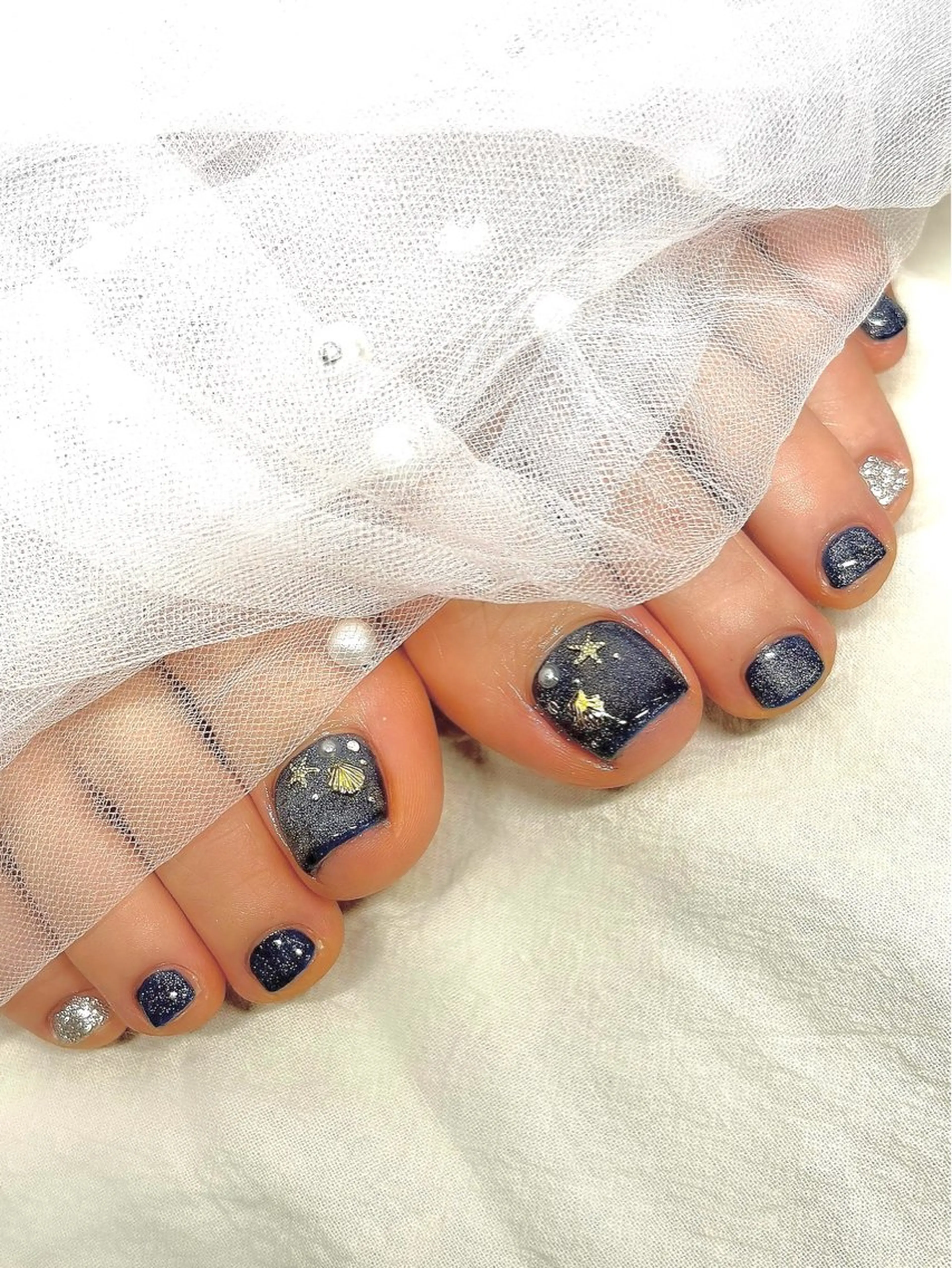 フット🌼親指アート オフ込の写真