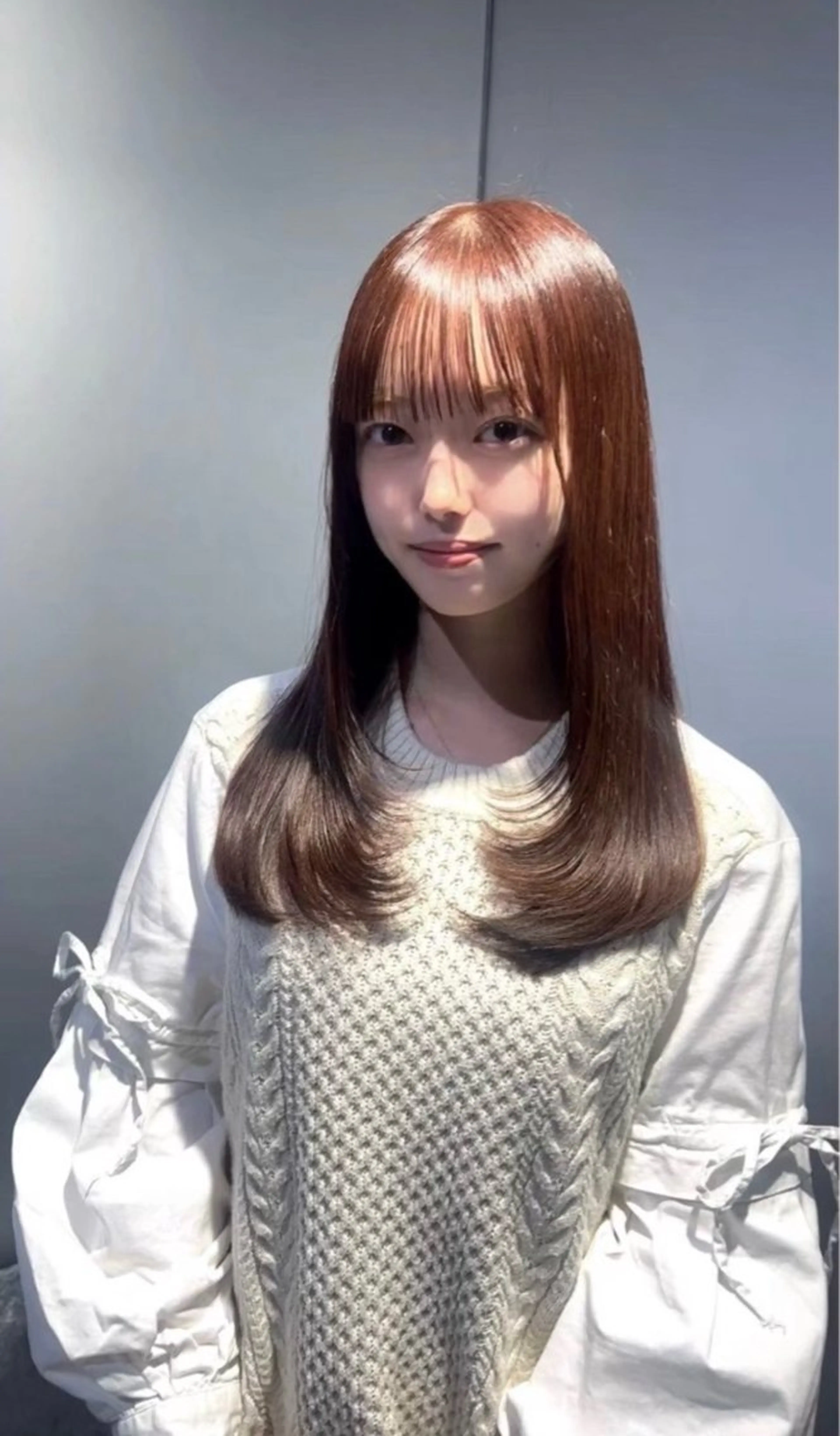 ロング カット ヘアカラー トリートメント 透明感×髪質改善× エクステそうまのヘアスタイル