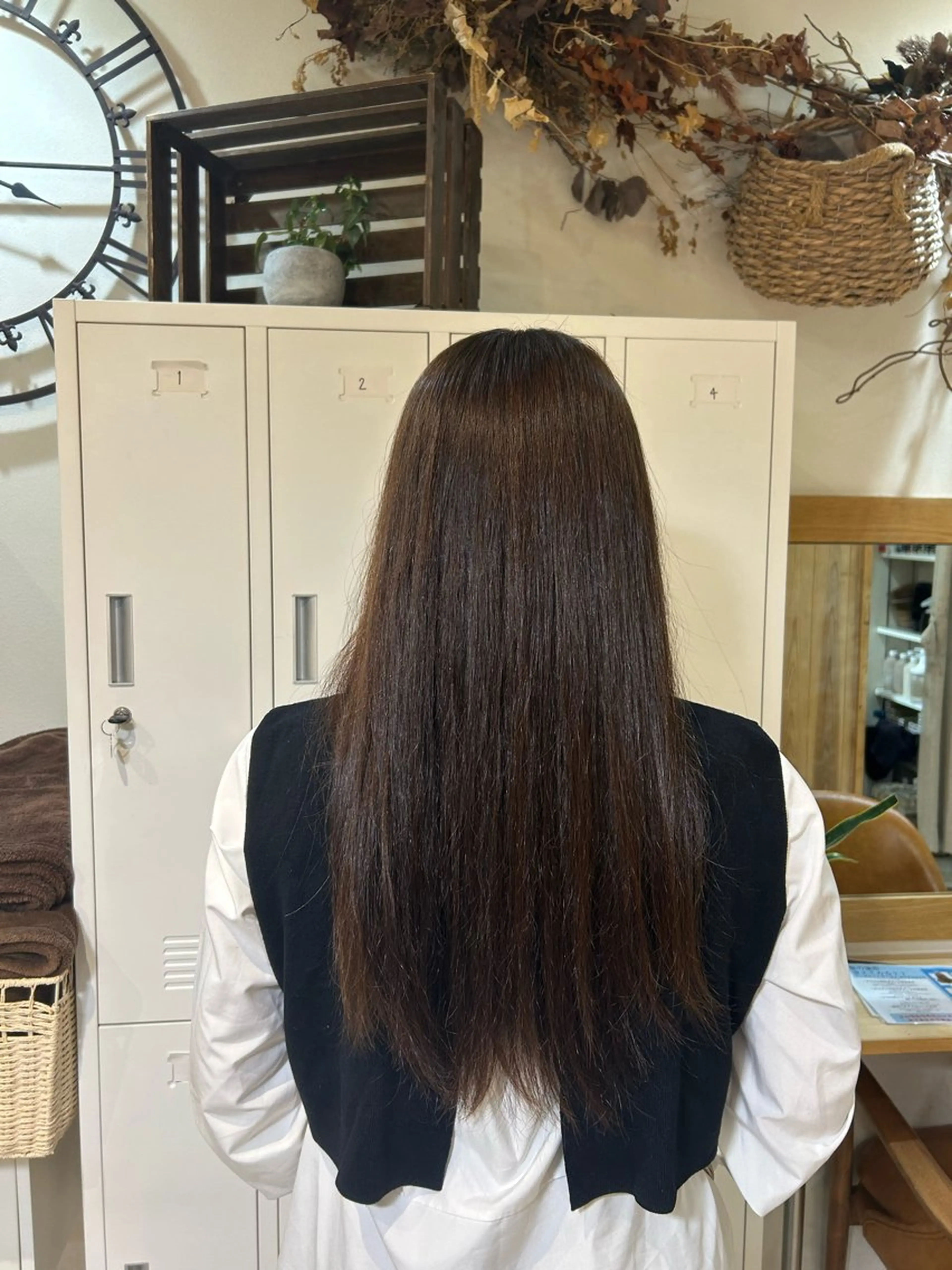 カラー ブラウンカラー ヘアカラー 白川 惺佳のヘアスタイル