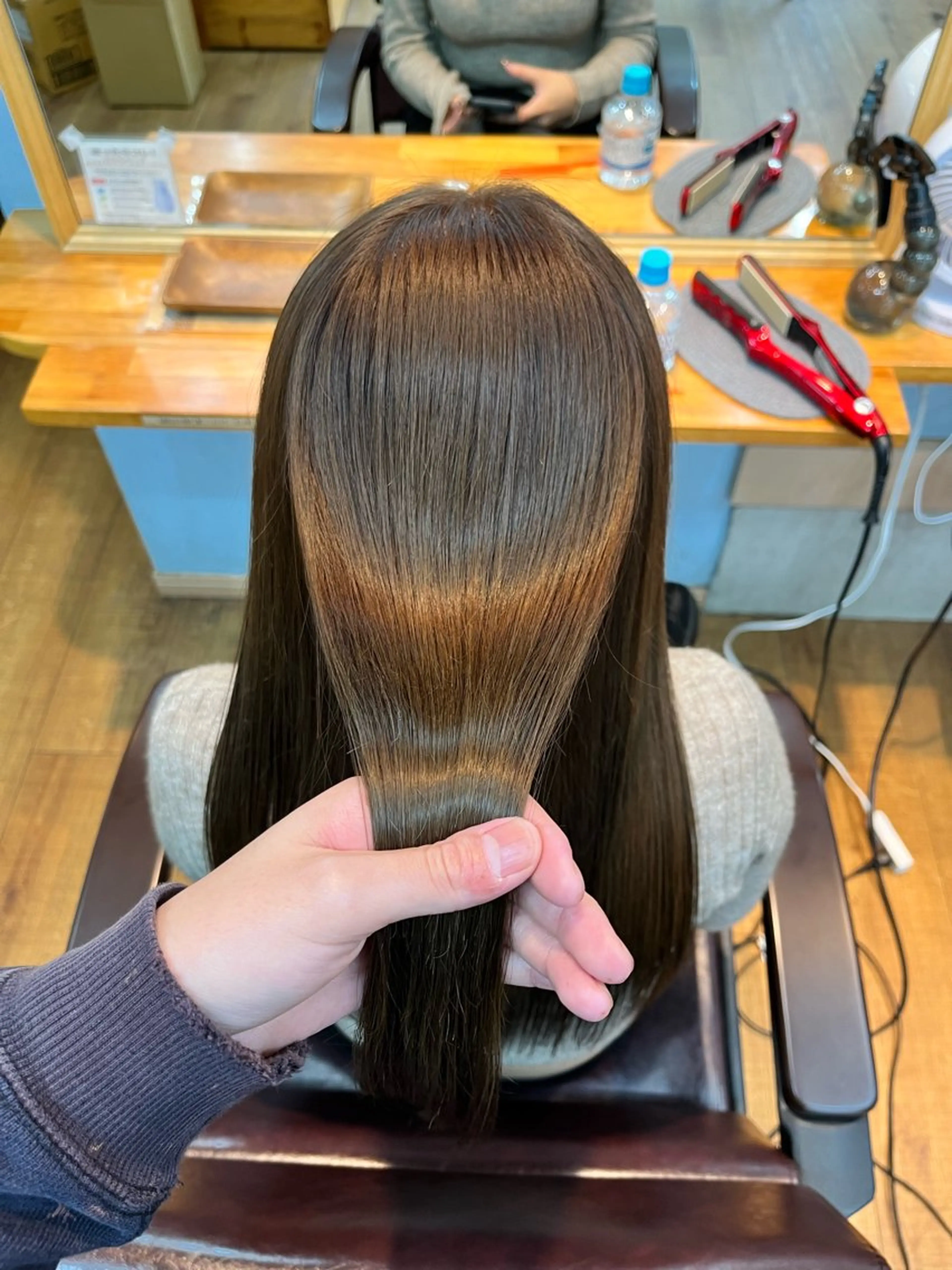 ロング カラー ブリーチ ダブルカラー インナーカラー 髪質改善 トリートメント ヘアカラー トリートメント ヘッドスパ 🫧ハイトーン/ ブリーチ🫧白石航汰のヘアスタイル