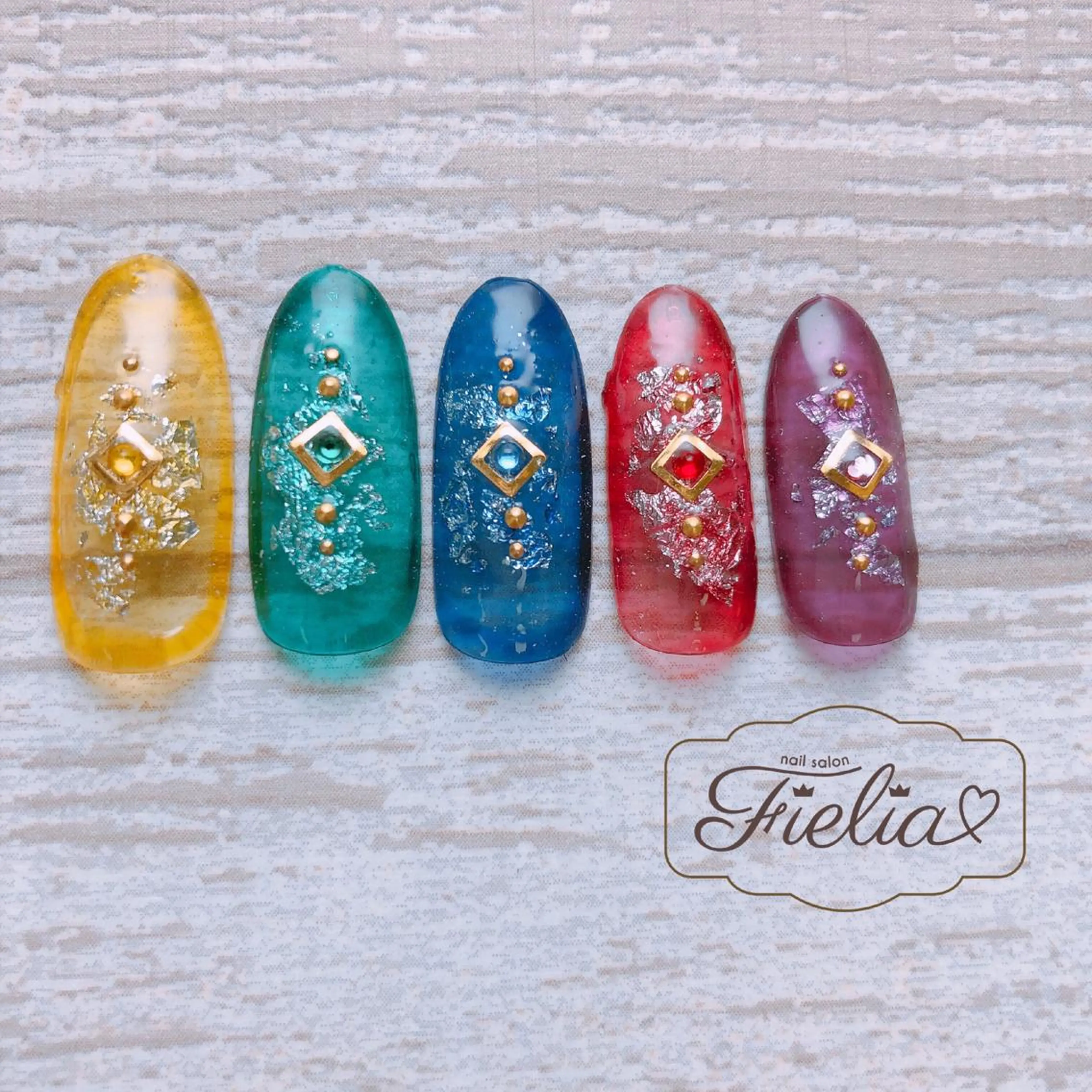 ネイル ハンドネイル Fielia momoのネイルデザイン