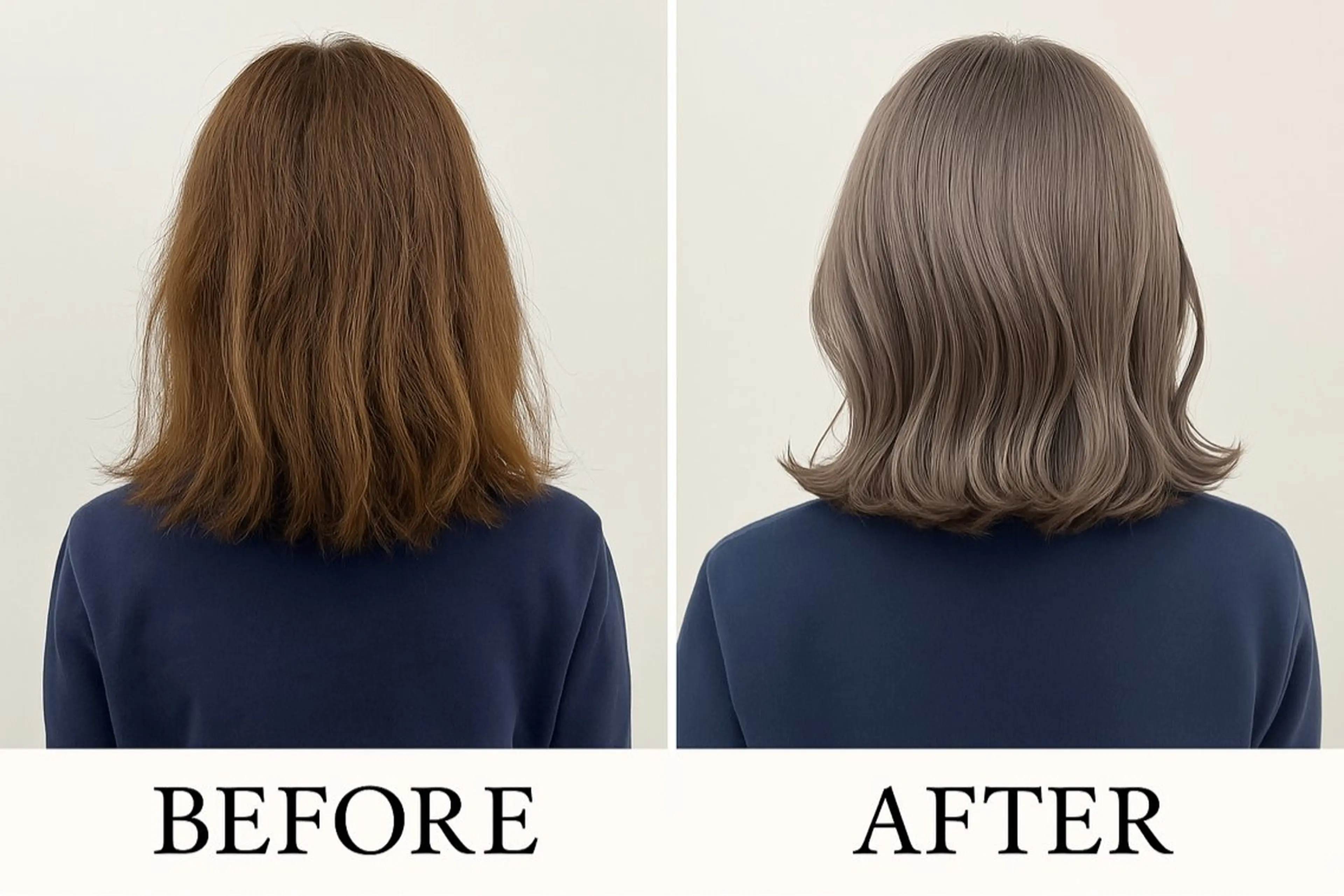 ミディアム Retouch 港南台のヘアスタイル