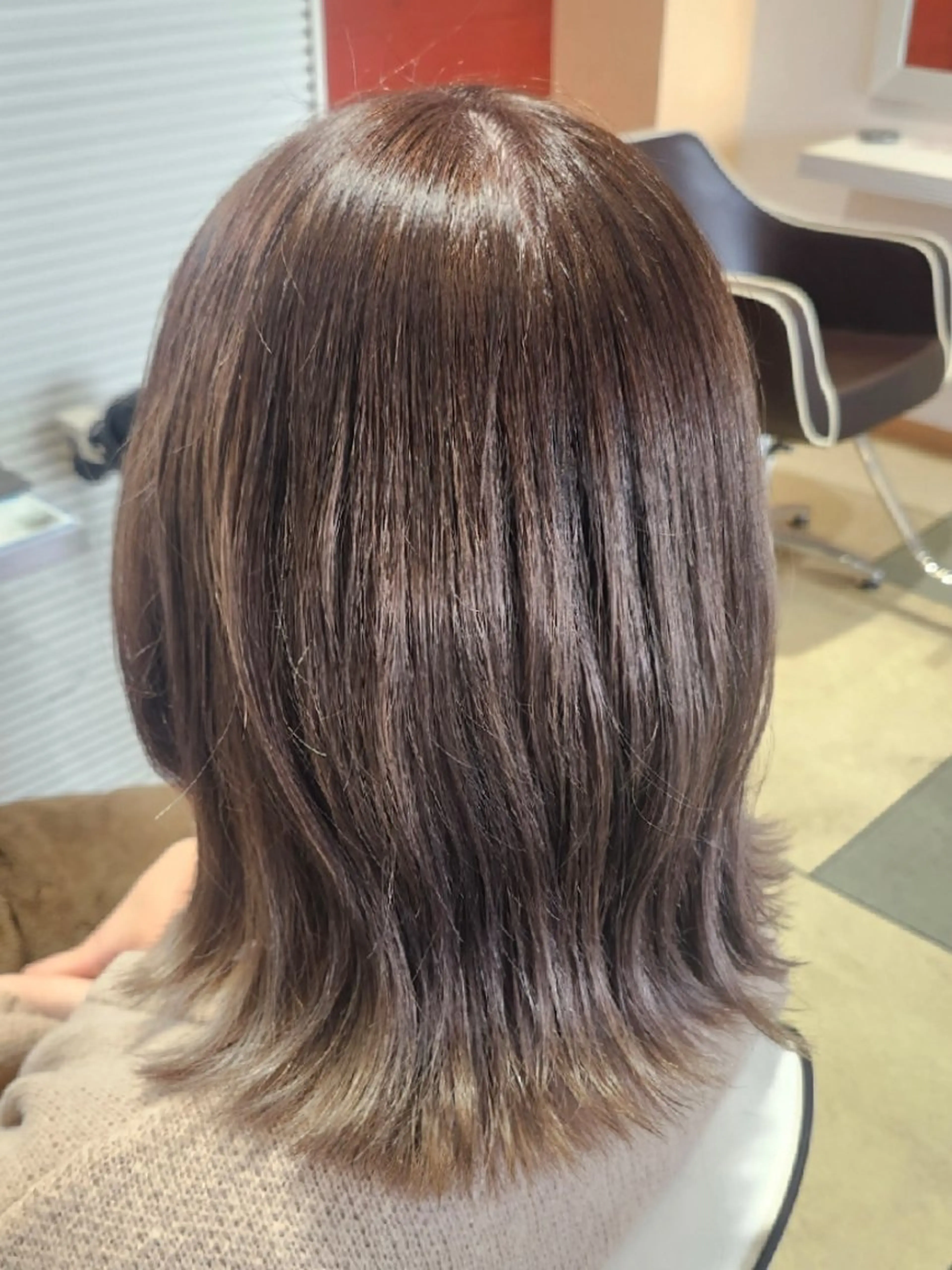 セミロング 暖色カラー/髪質改善 /メンズ🧡莉南のヘアスタイル