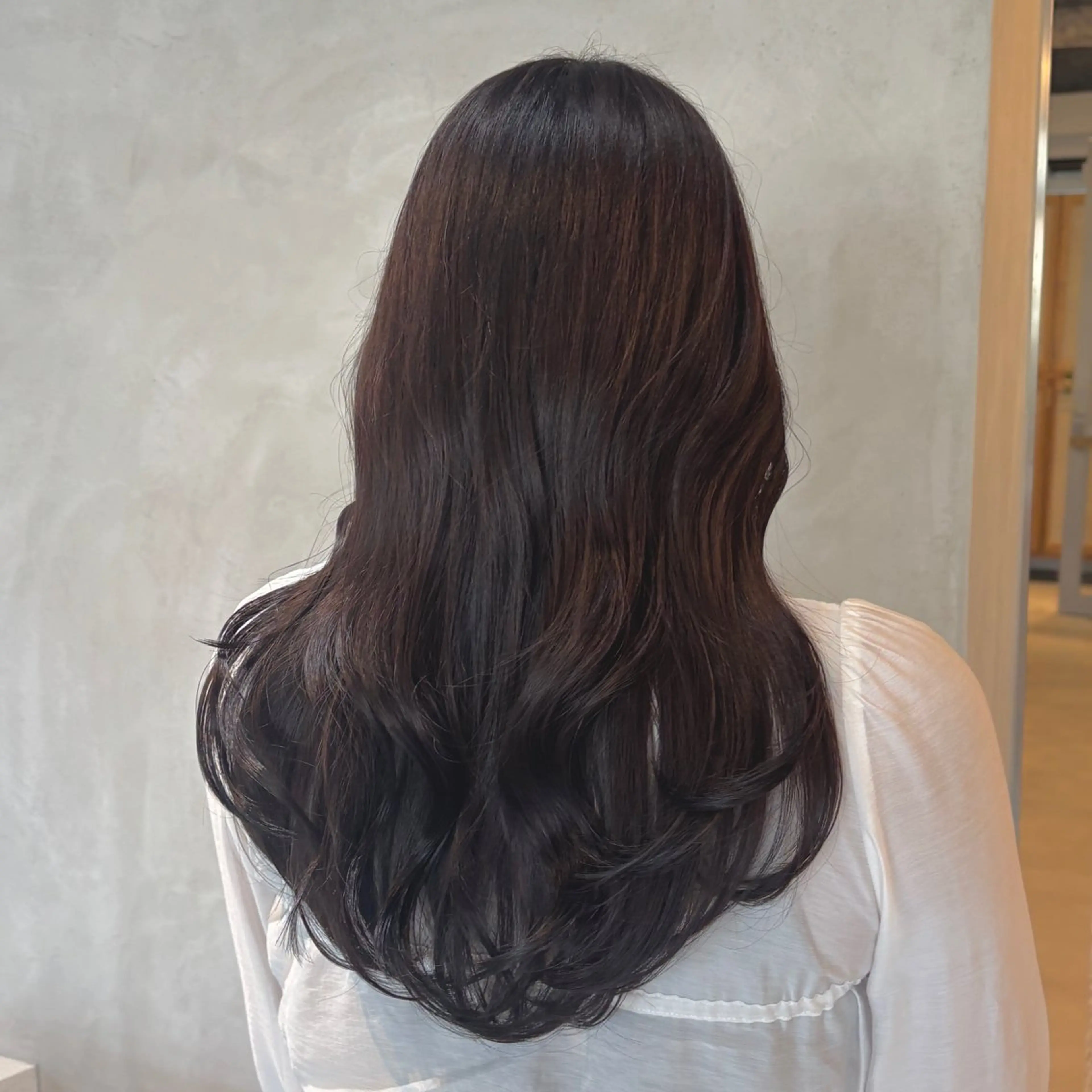 カット＋カラー＋頭身浴の写真