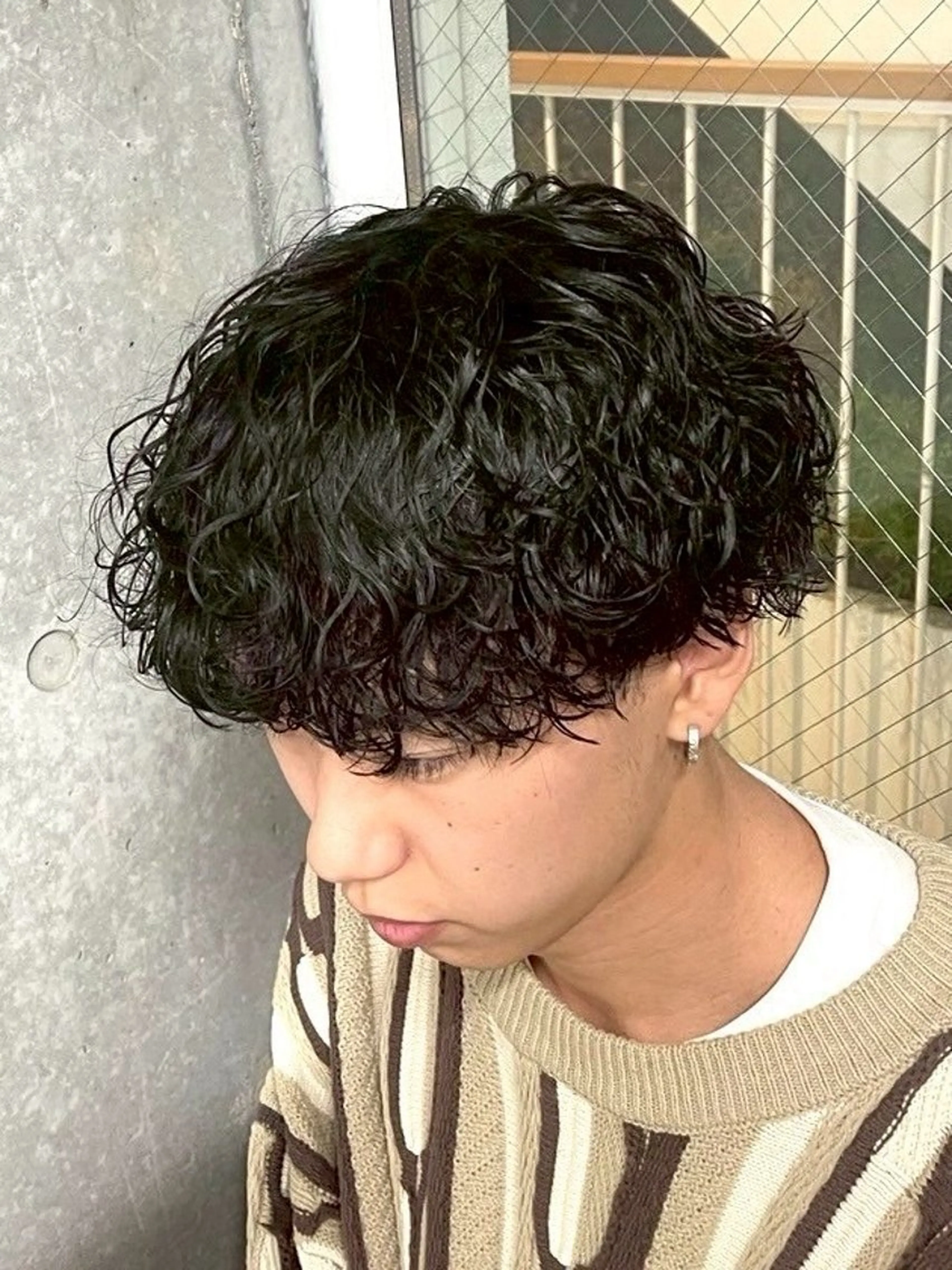 パーマ メンズ メンズカット/パーマ Tomomi💙のヘアスタイル