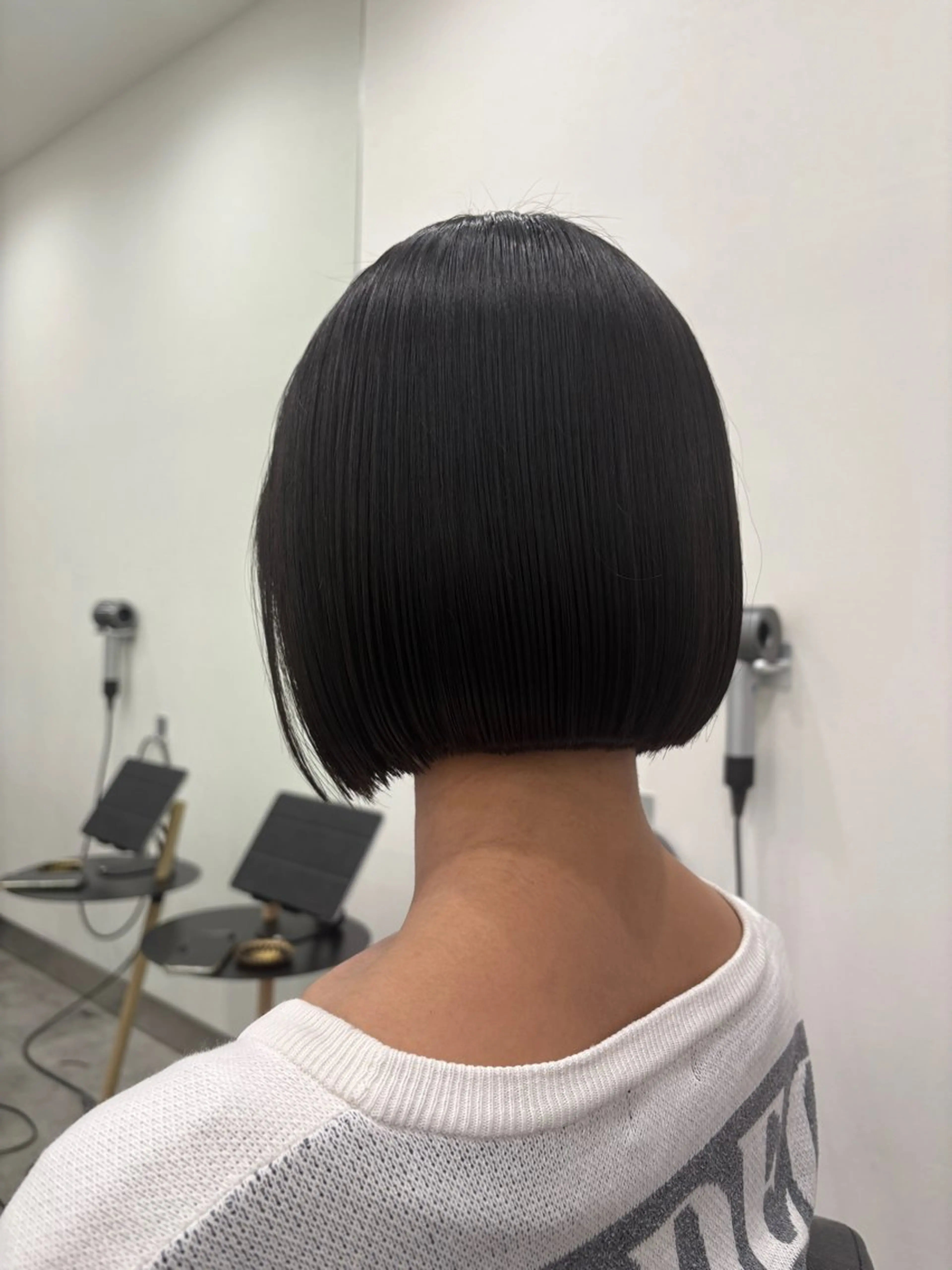 ショート ヘアアレンジ ボブ 韓国風ヘア レイヤーカット 💝似合わせカット& カラーＵｒｕｎａ💝のヘアスタイル