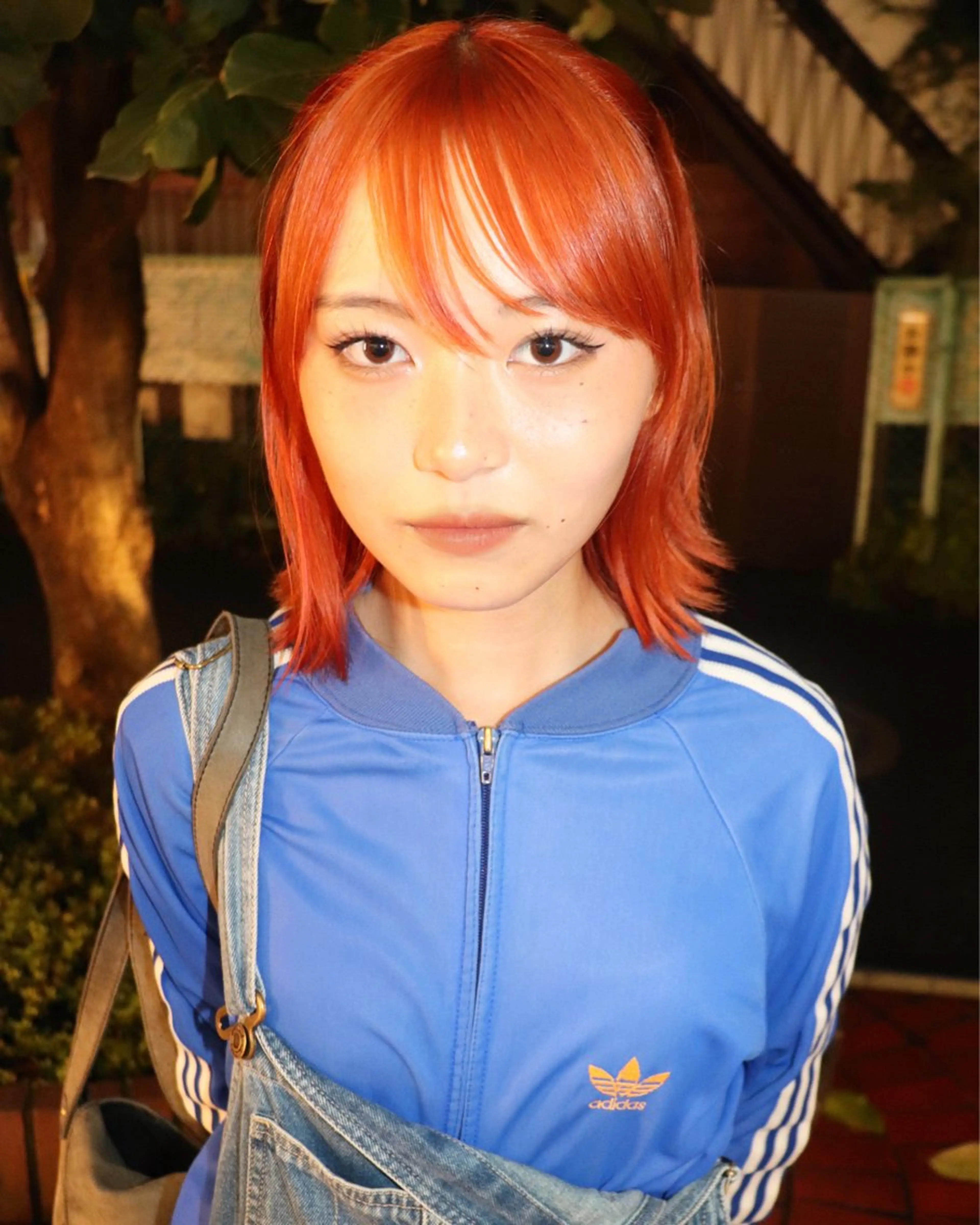 セミロング カラー ヘアアレンジ ヘアカラー @kyoniyy KYONIのヘアスタイル